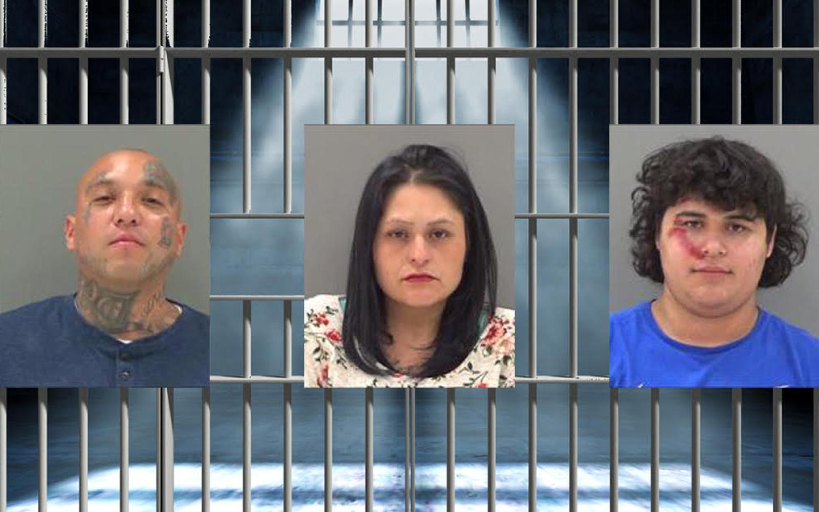 Jesus Acosta (left) Bianca Valencia (middle) Edgar Guajardo (right) 