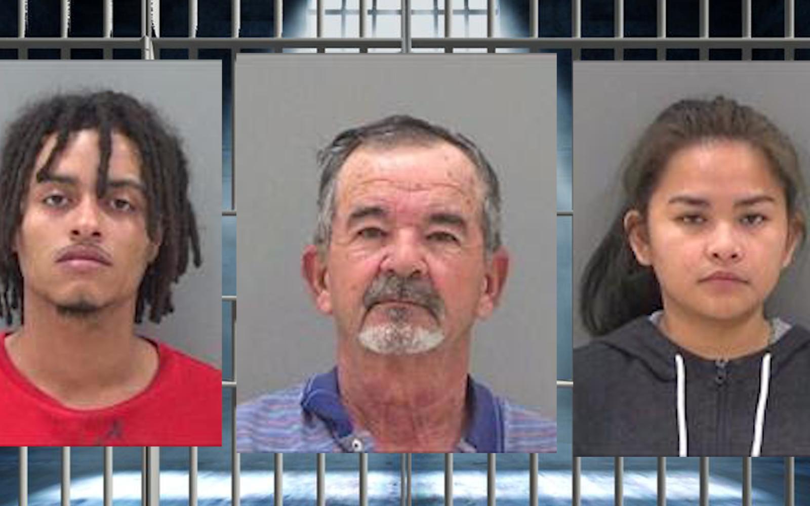 Clifton Gadison (left) James McCarter (middle) Jameela Coleman (right) 