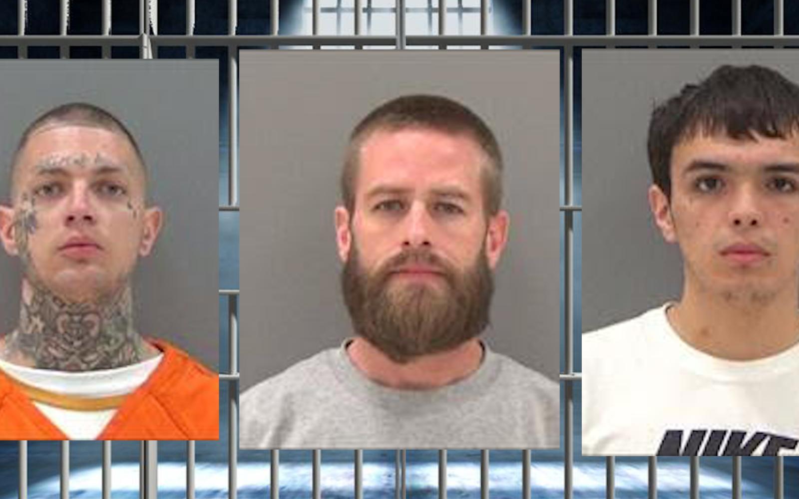 Matthew Porter (left) Brian Hancock (middle) Steven Alvarado (right) 