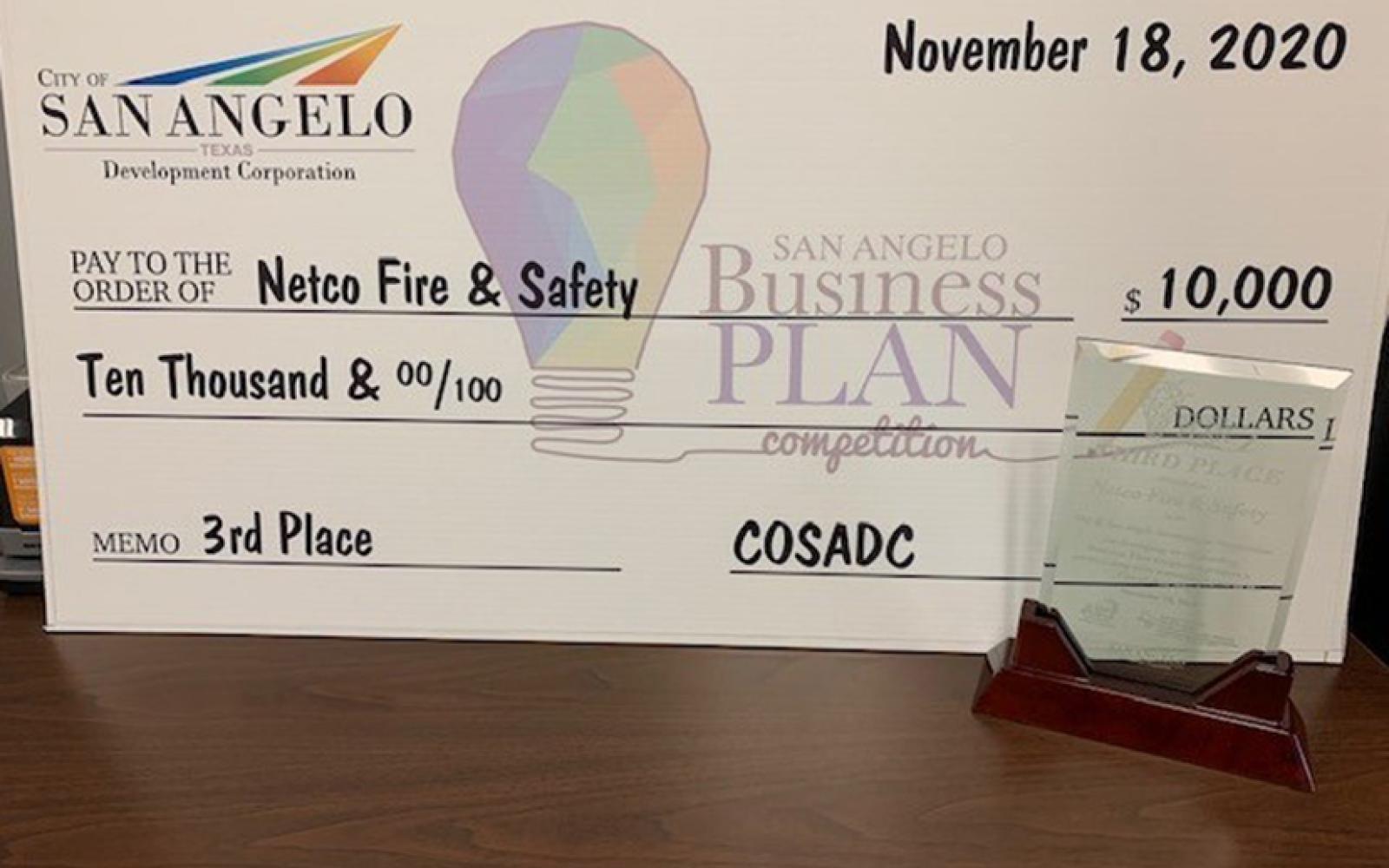 Netco Fire Safety Wins $10,000