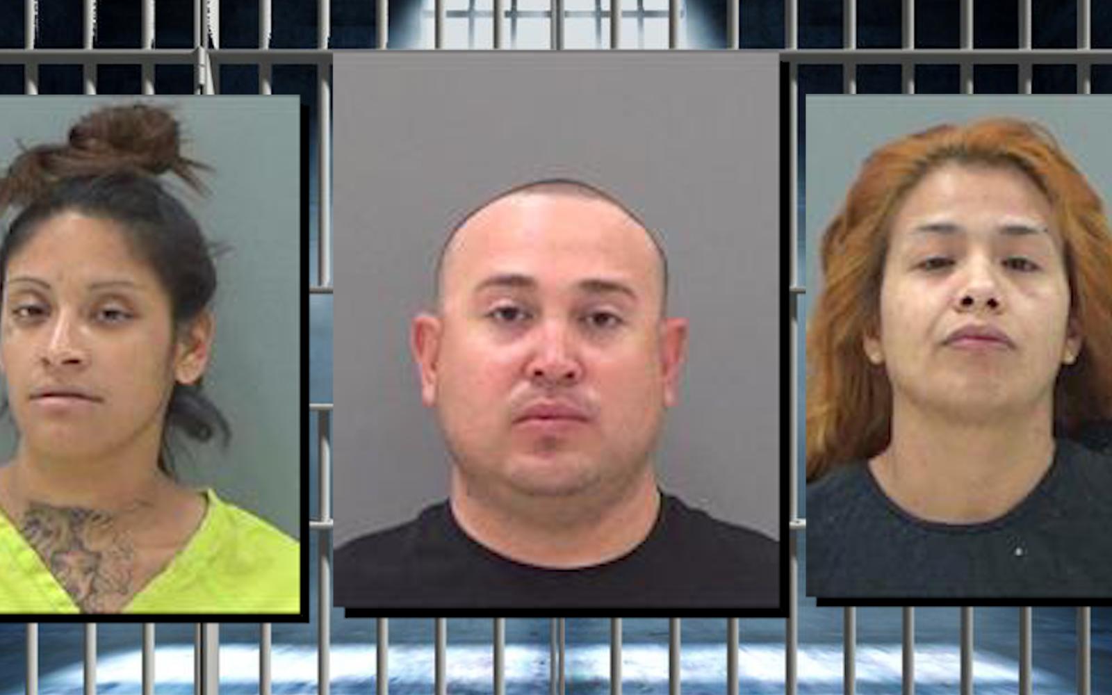 Danielle Reyes (L) Rafael Barrera-Torres (M) Marcy Garcia (R)