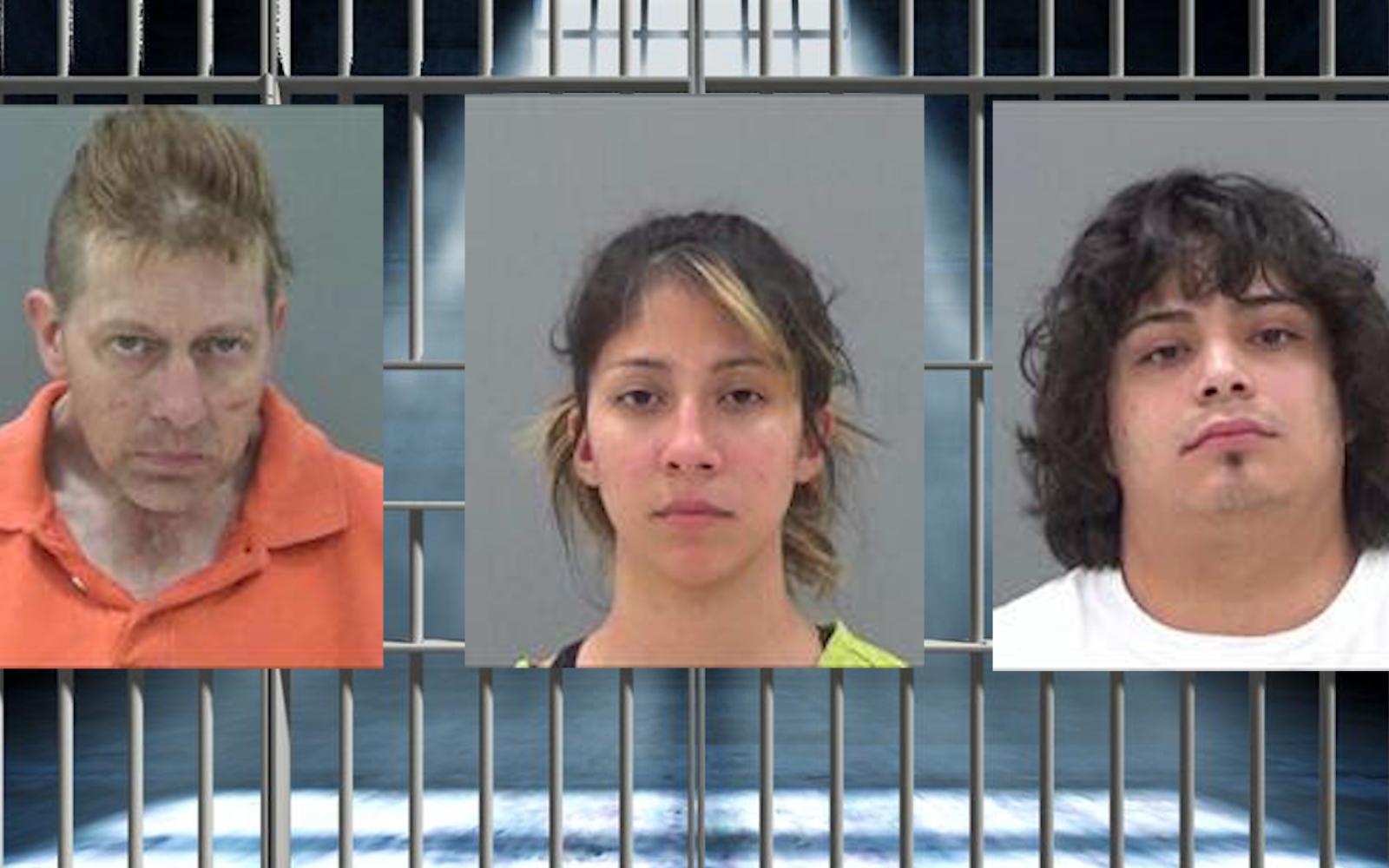 Corey Eggenberger (left) Melanie Varela (middle) David Gandar (right) 