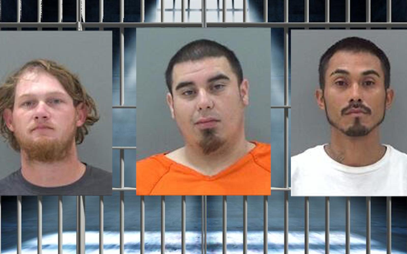 Calvin Burney (left) Gabriel Moreno (middle) Armando Vasquez (right) 