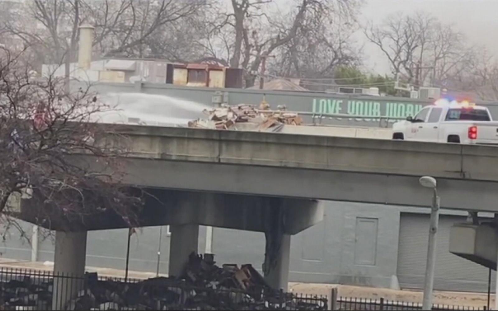 18-Wheeler Swarmed With Bees
