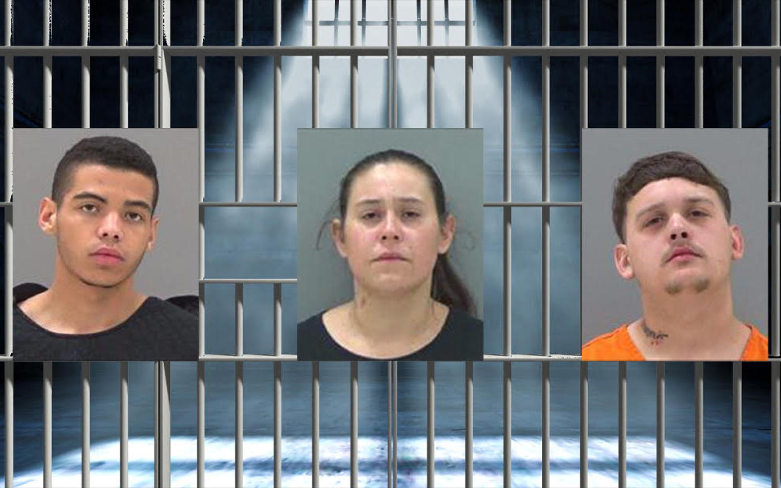 Zachery Polk (left) Amanda Martinez (middle) Riley Hill (right) 