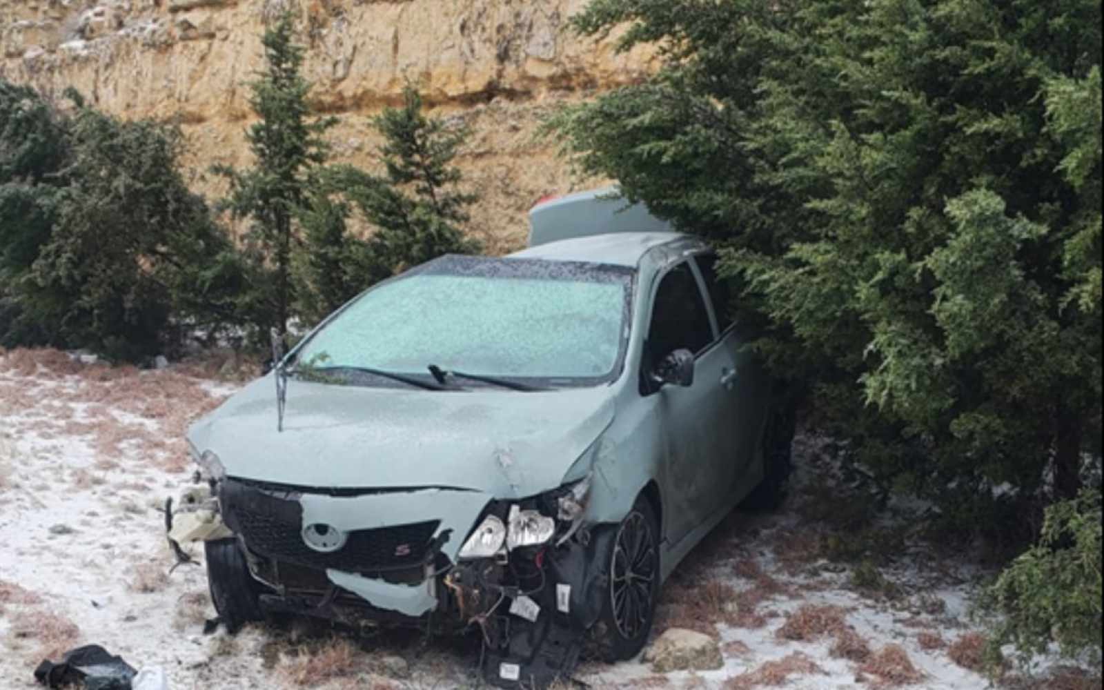 Rollover Crash in Sutton County