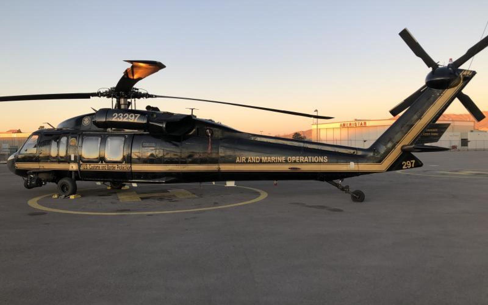 CBP UH60 Black Hawk Helicopter (Contributed/CBP)