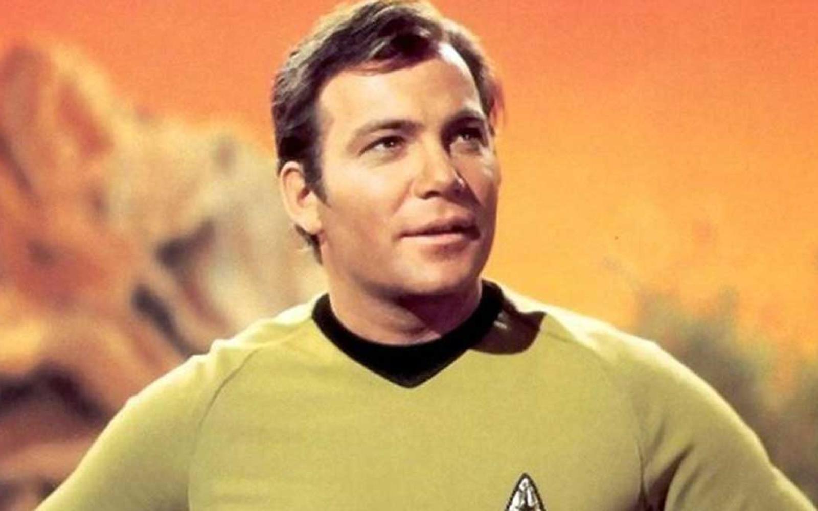 Captain James T. Kirk from the original Star Trek series that aired in the 1960s - performed by William Shatner. 