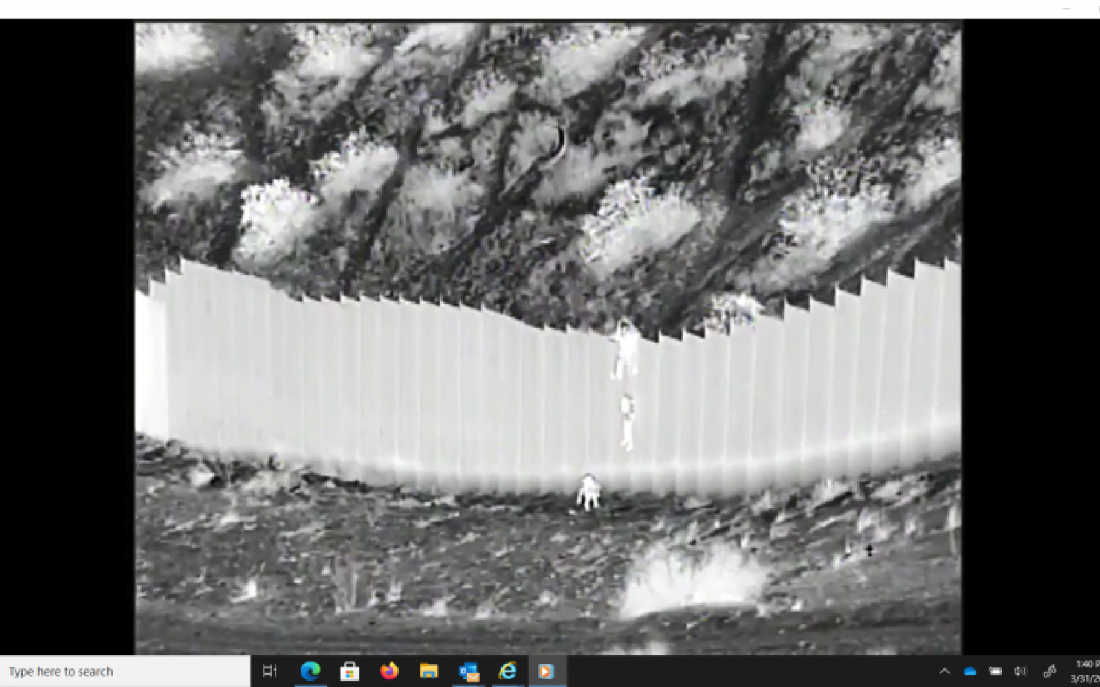 Toddlers Dropped from Top of Border Wall (Contributed/CBP)