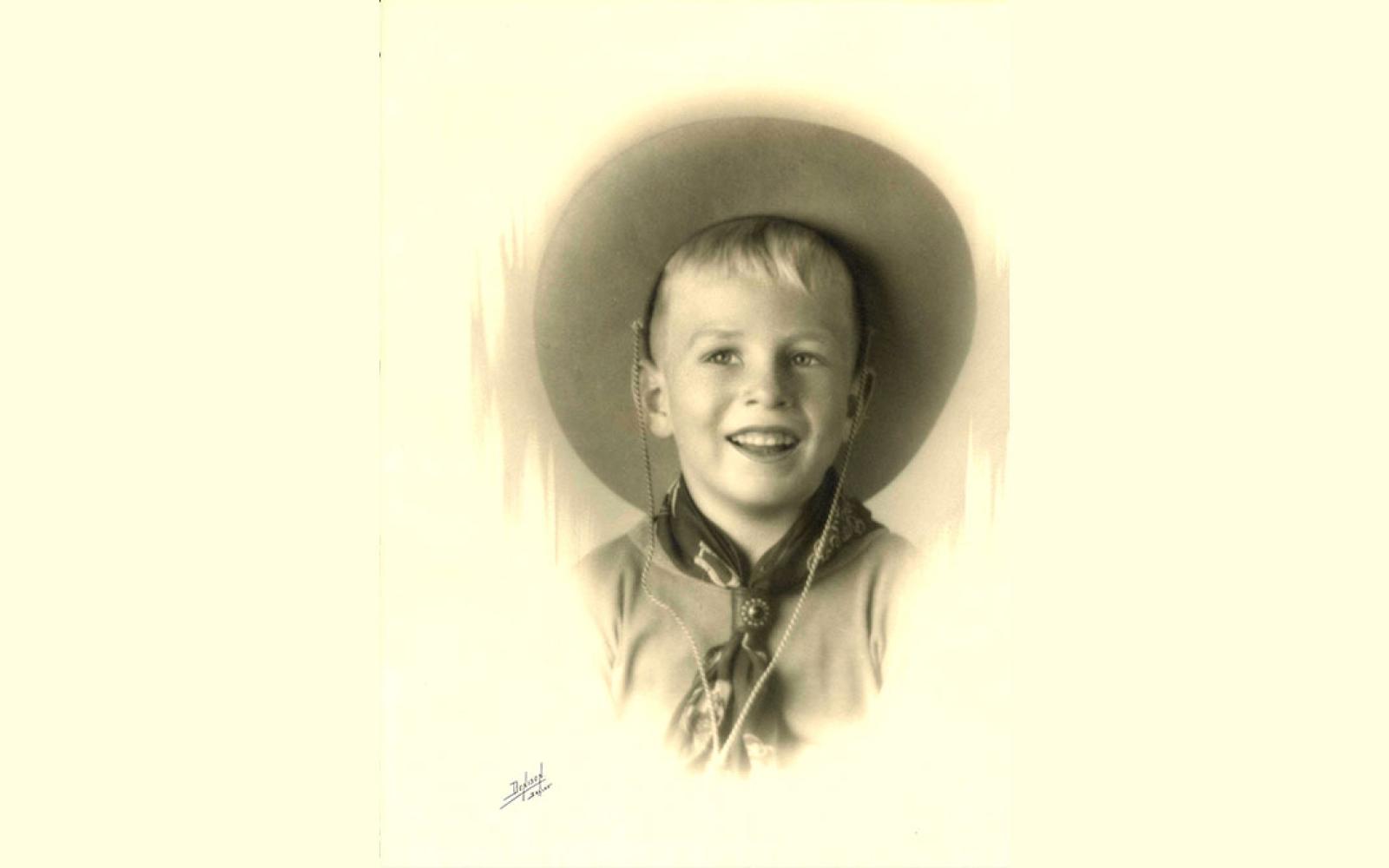 The photo that had been on the wall of the McMullan ranch house 10 miles east of Iraan for eight decades.