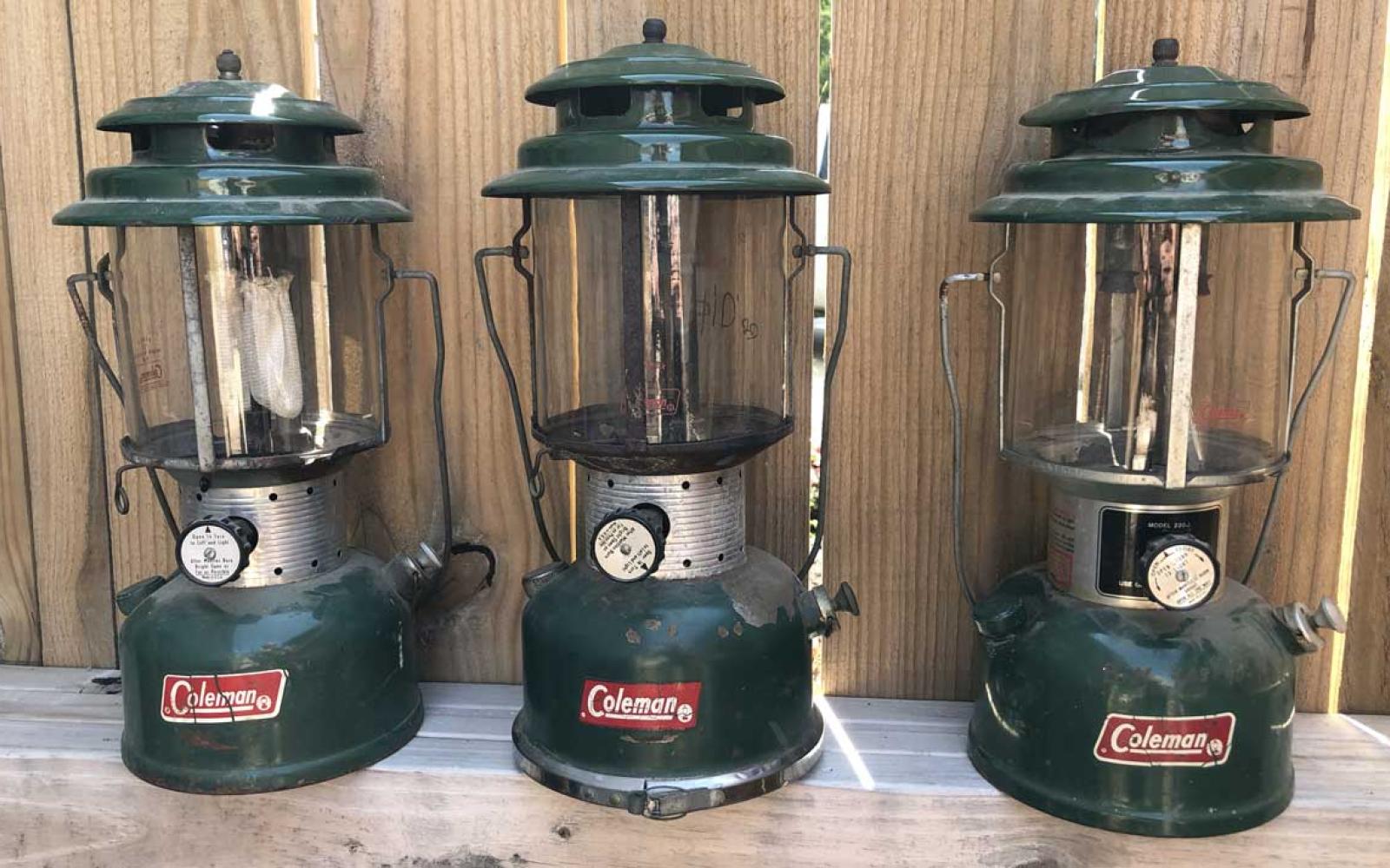 Coleman Model 220 Lanterns