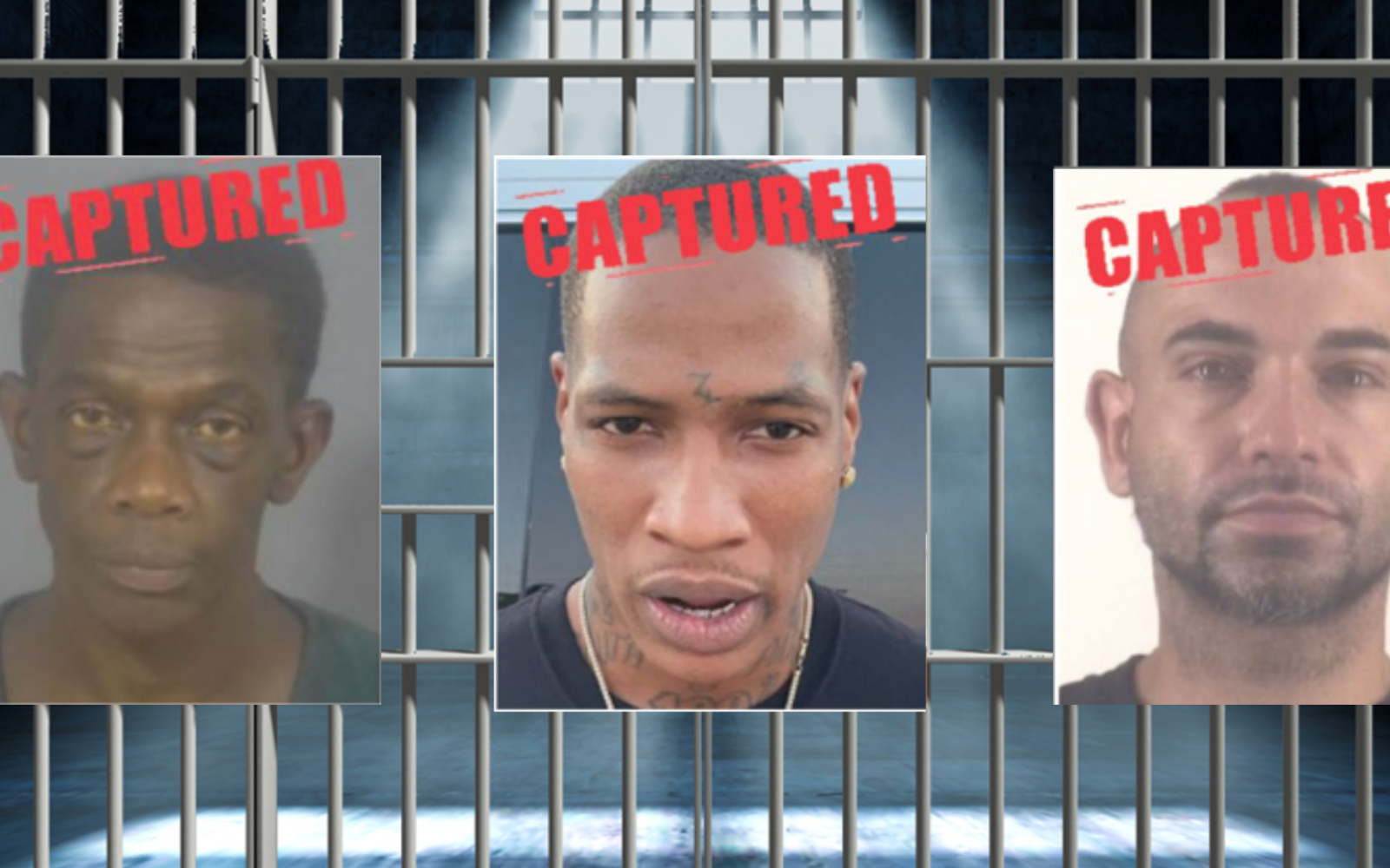 Henry Anthony Taylor (L) Xavier Montreal Benard (M) Valentine Johnathan Price (R)