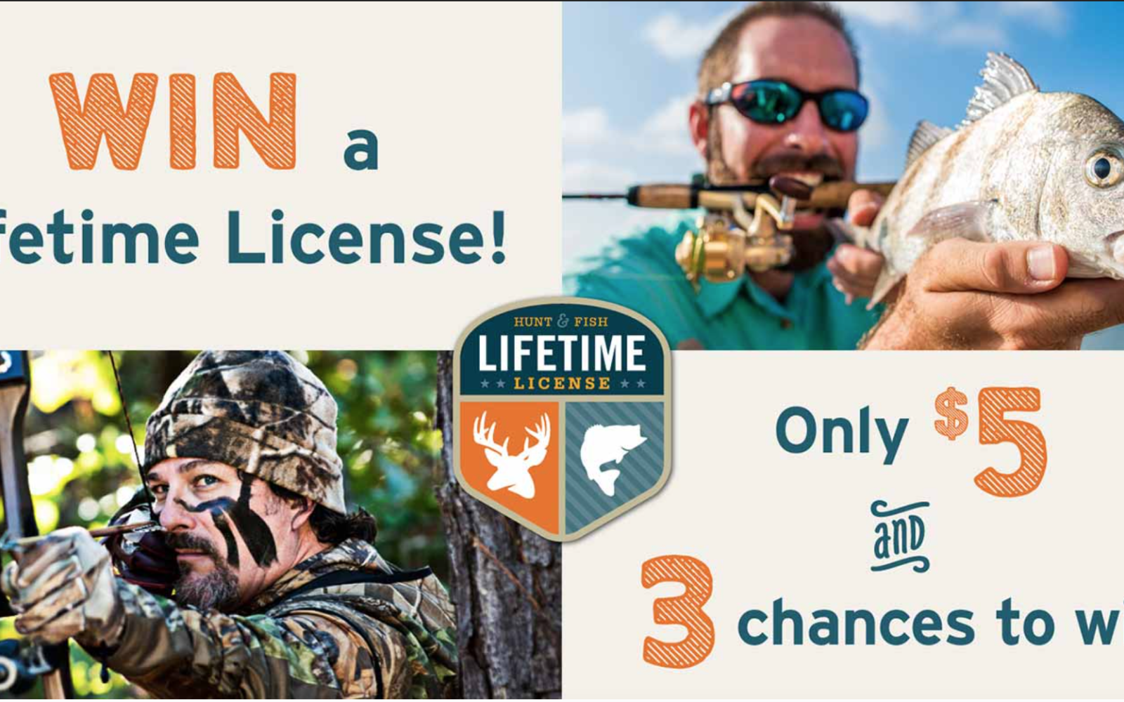 Lifetime Hunting & Fishing License Drawing (Contributed/TPWD)