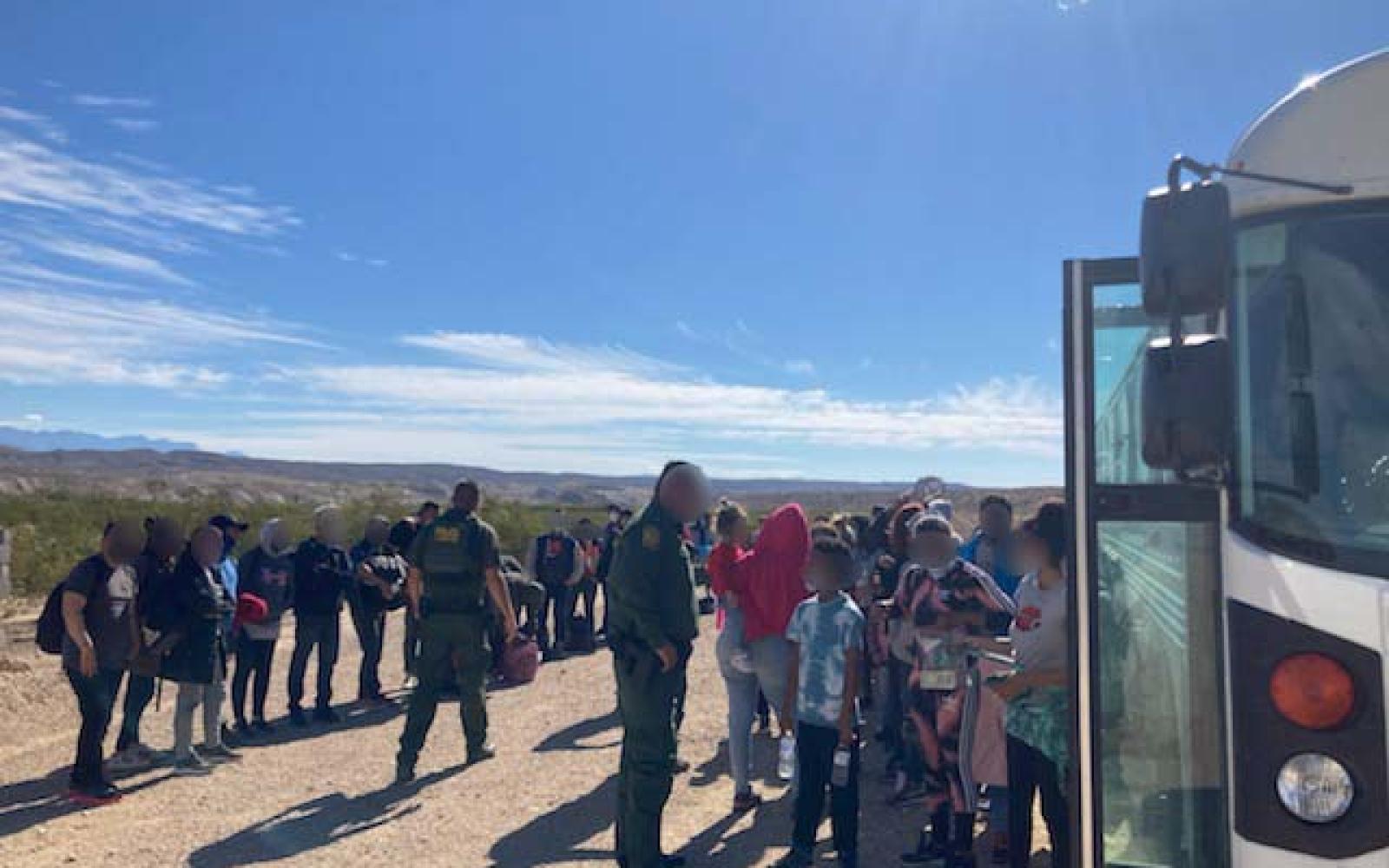 Large Group of Illegal Aliens Arrested in Big Bend National Park (Contributed/CBP)