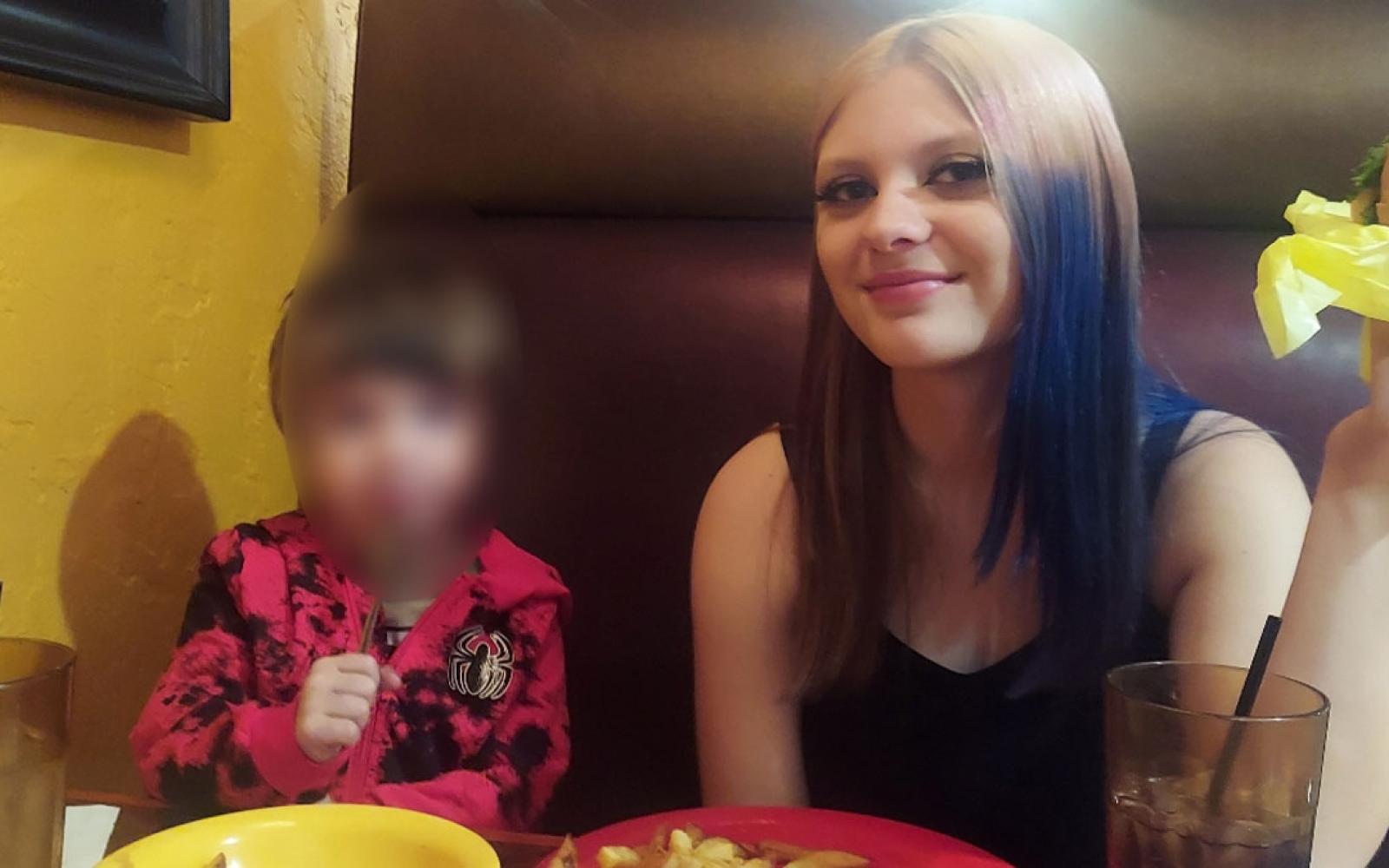 Missing 13-year-old Calista Davis (right)