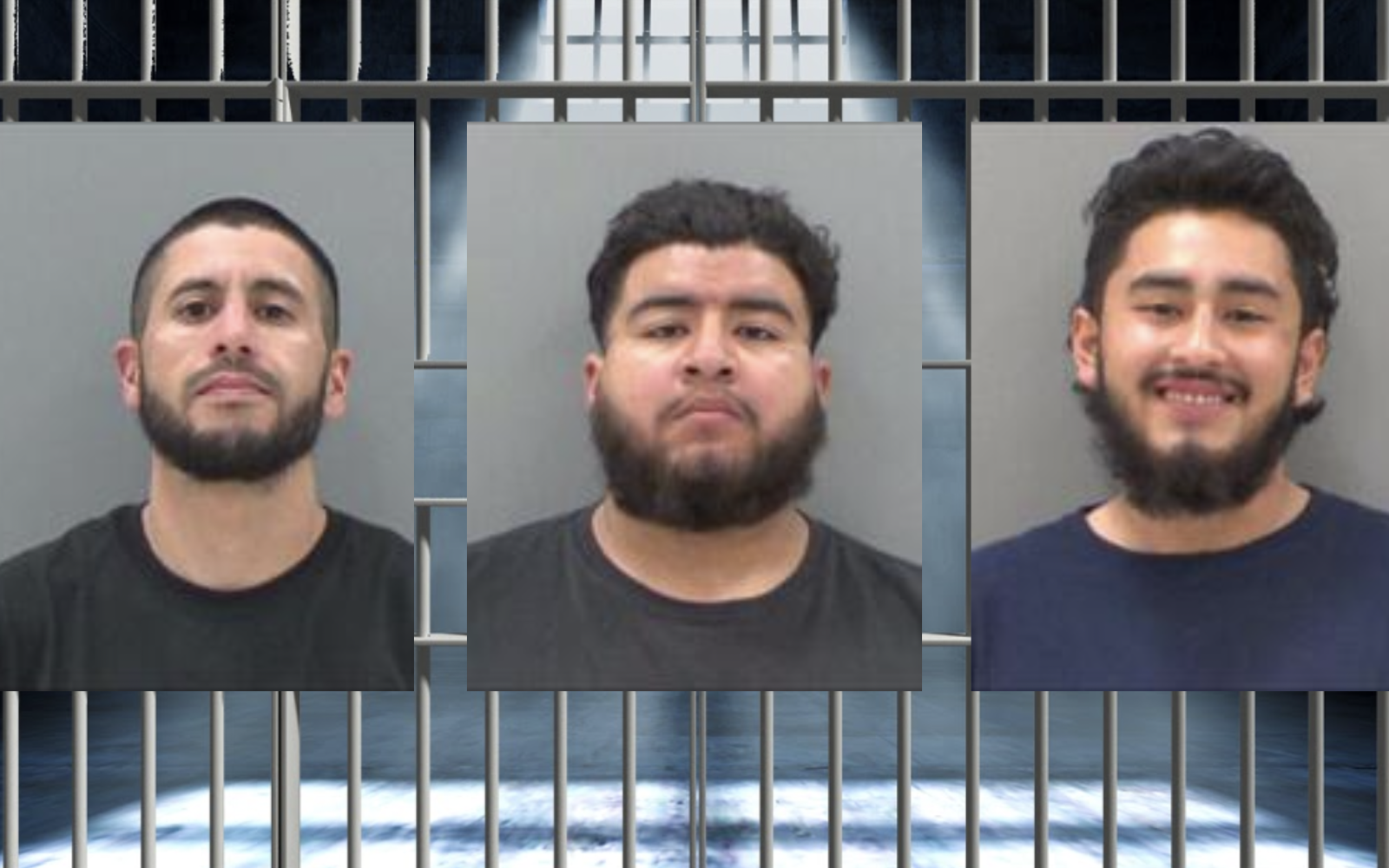 Miguel Rios, Jose Carreno, Erick Rios