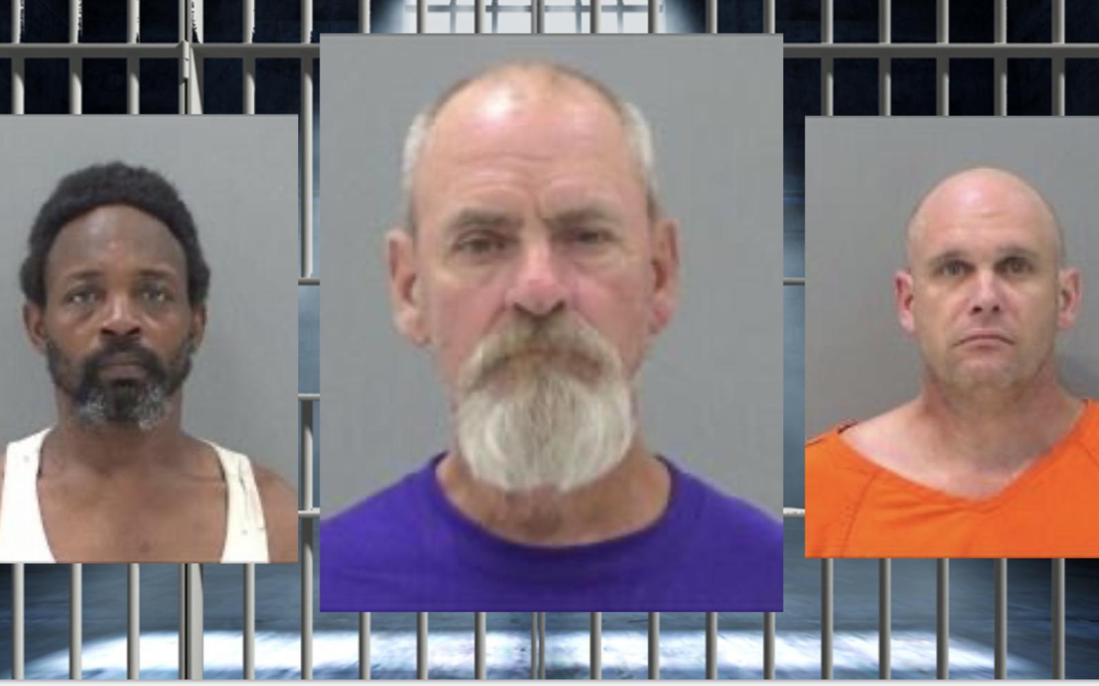 James Pittman (L) Jimmie Proctor (M) Travis Goetz (R)