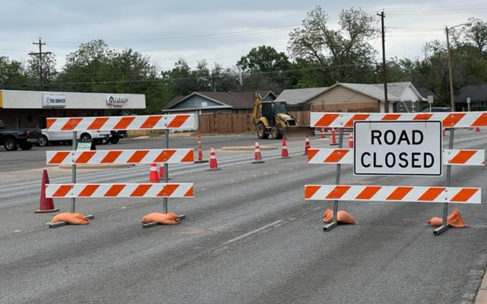 College Hills Blvd. Construction 2022 (LIVE! Photo/Yantis Green)