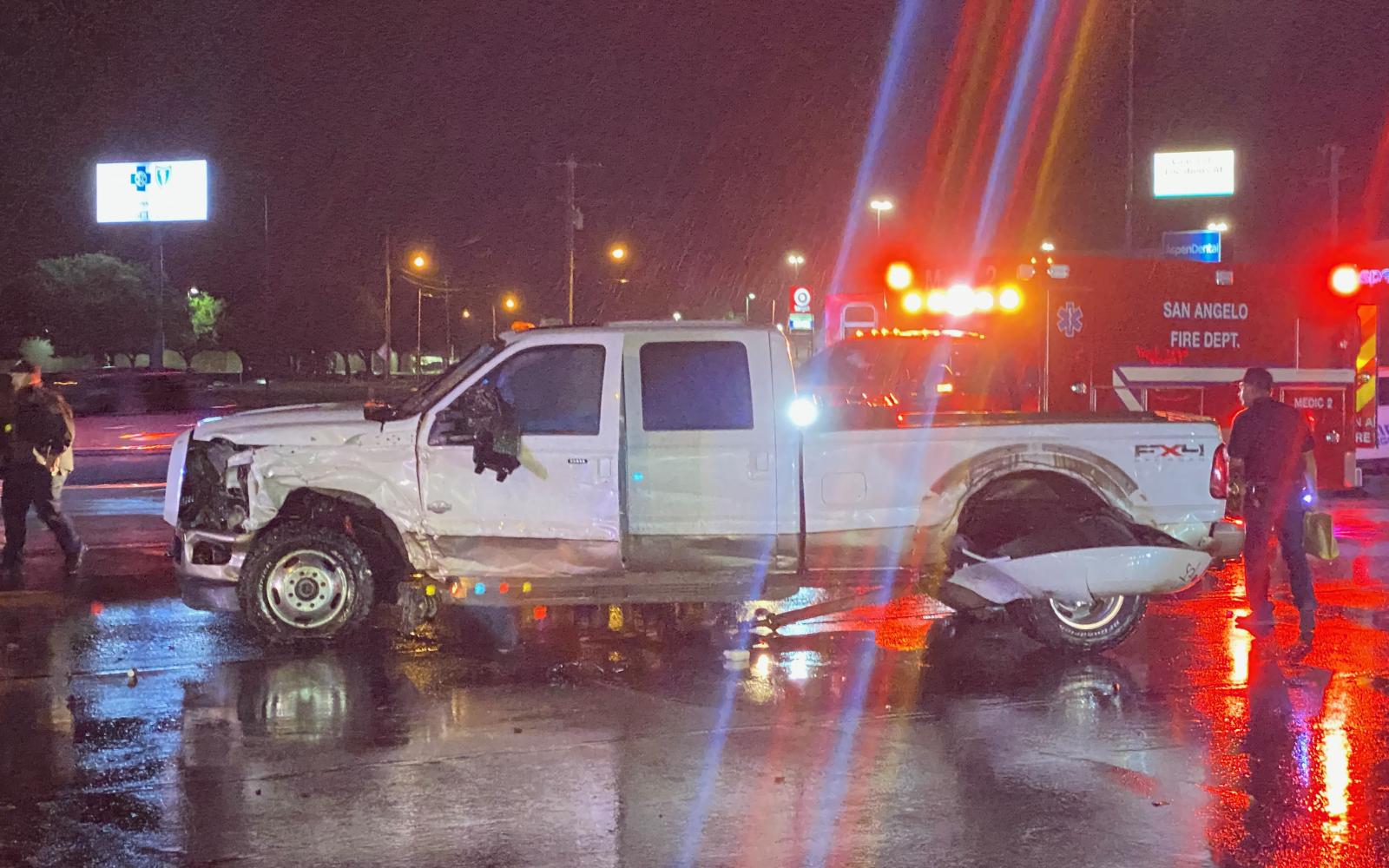 Ram Truck Clobbered in Crash with Ford F-250 on Sherwood Way on May 10, 2022