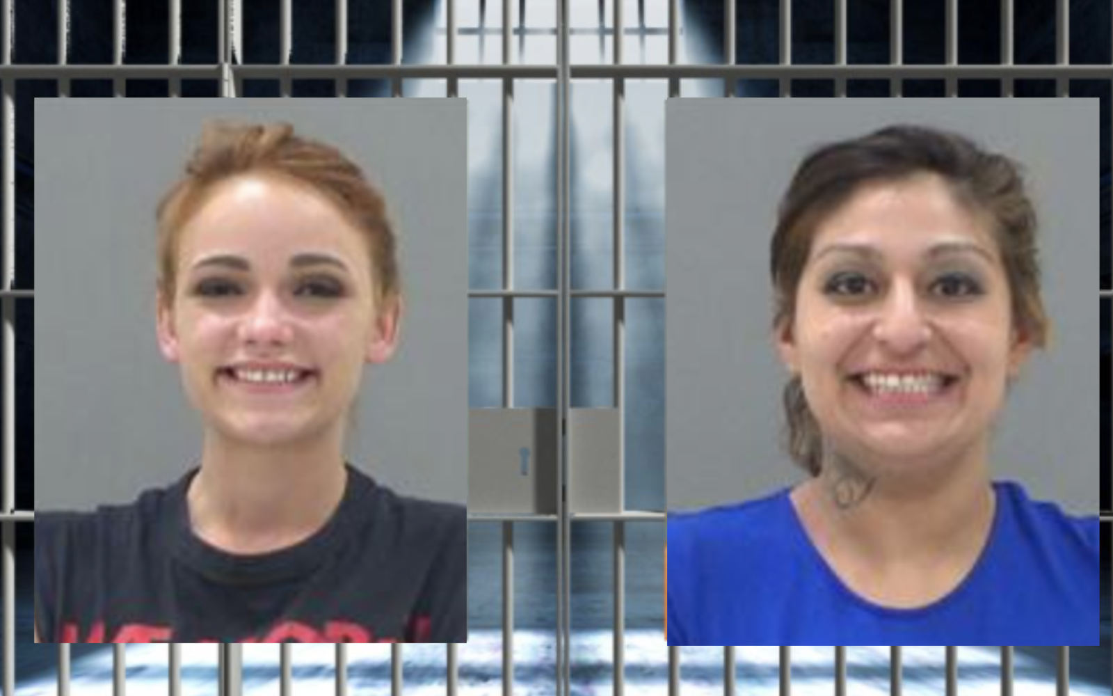 Lillian Hickenbottom (L) April Villarreal (R)