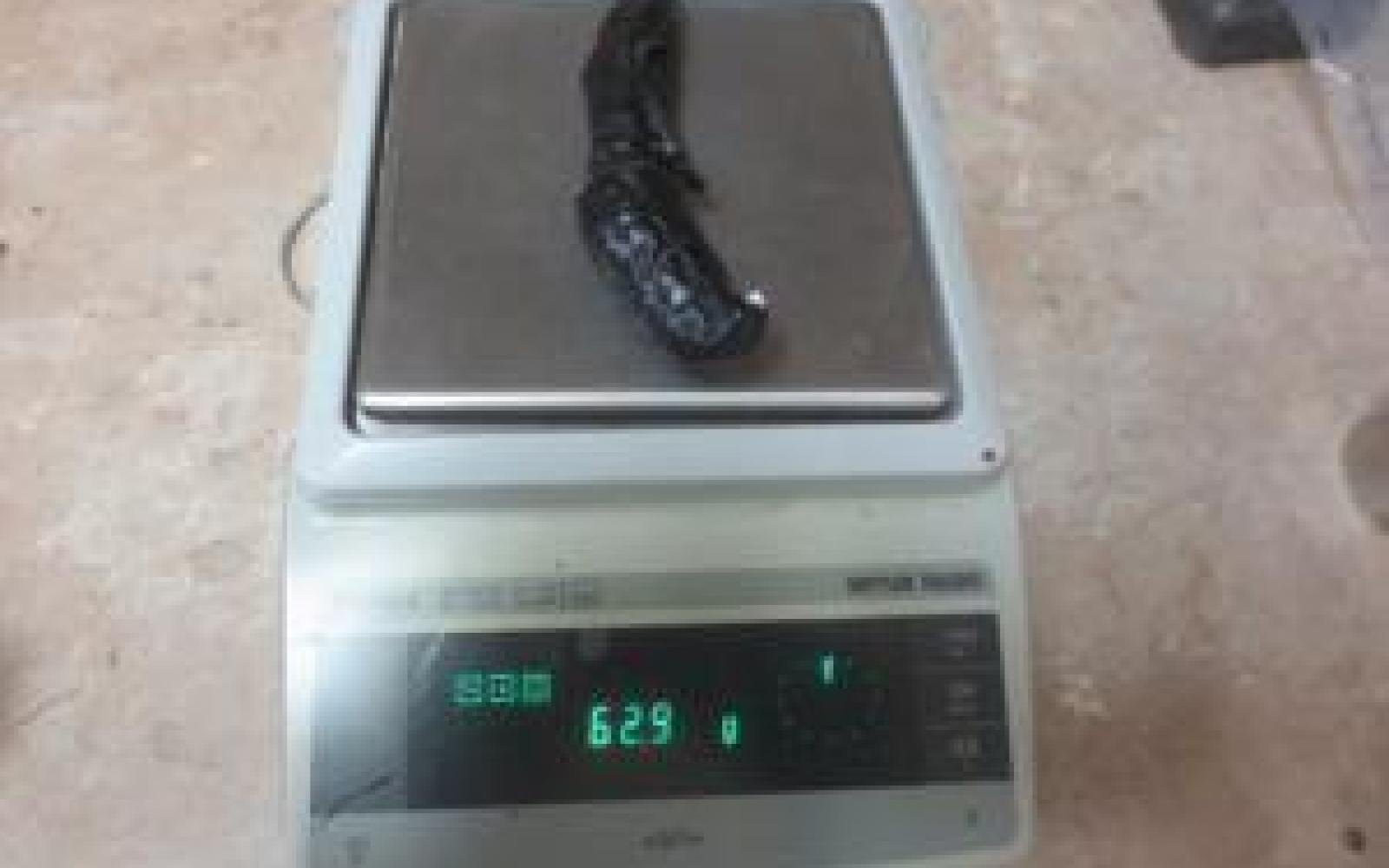 .13 Pounds of Fentanyl on a Digital Scale (Contributed/CBP)