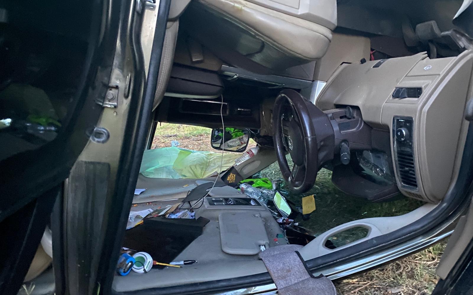 DWI Crash at Lake Nasworthy (LIVE! Photo/James Bouligny)