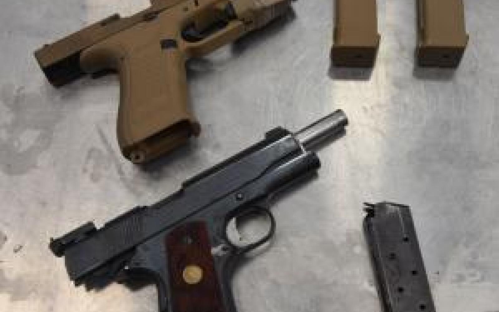 Handguns Seized in Laredo (Contributed/CBP)