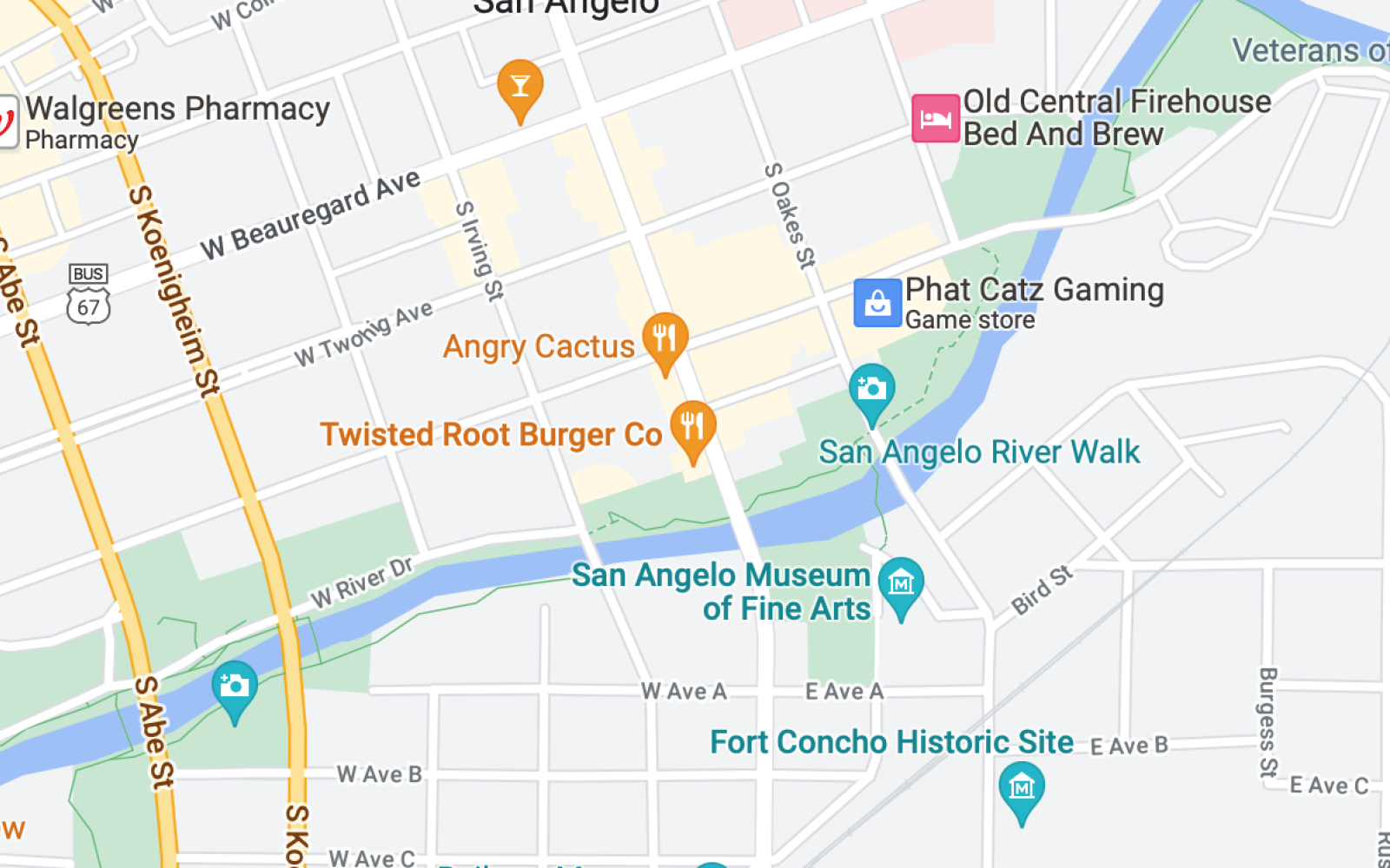 Map of Chadbourne & Ave. B Closure Area (Contributed/Google Maps)