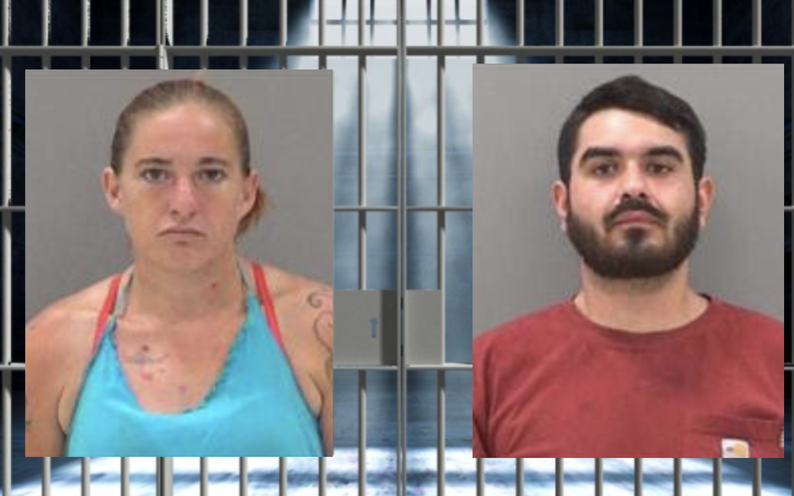 Rebecca Bennett (L) Austen Zertuche (R)