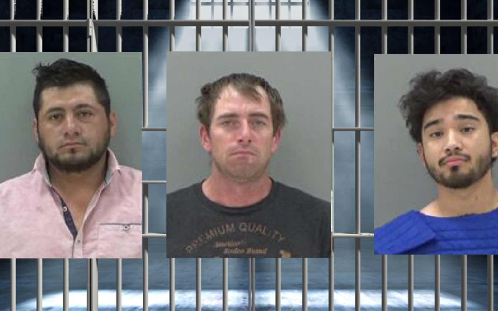 Jose Ponce (L) Zane Baugh (M) Andy Hernandez (R)