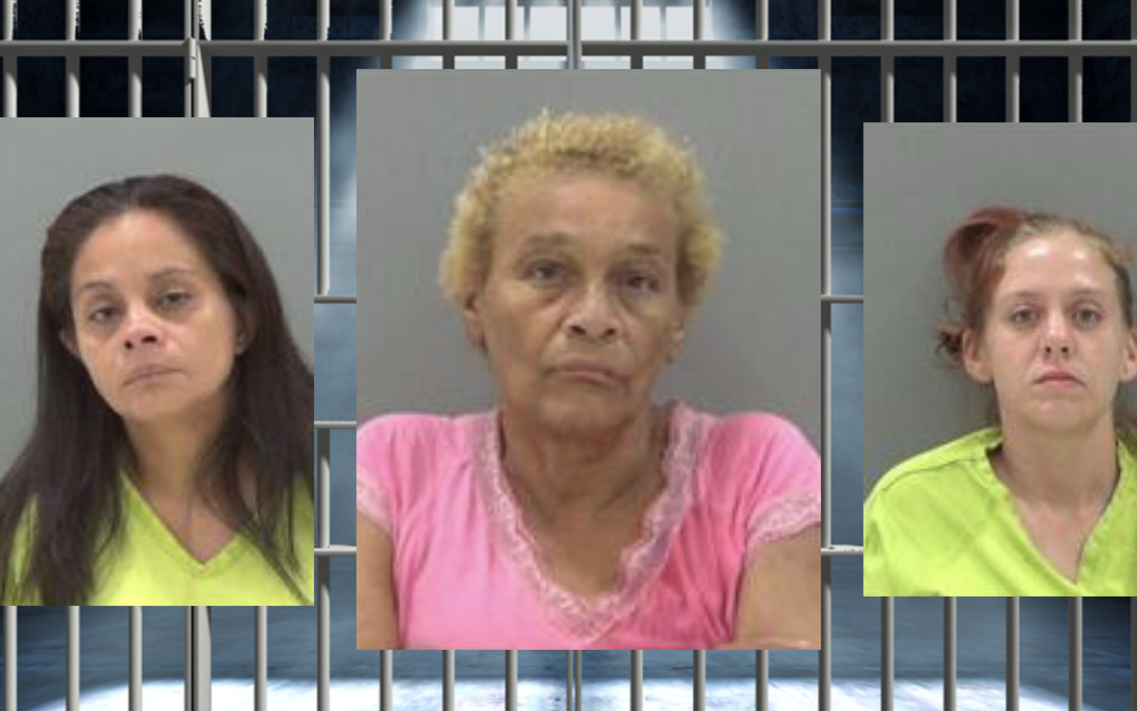 Rachel Moreno (L) Nikey Grady (M) Mikayla Menzies (R)