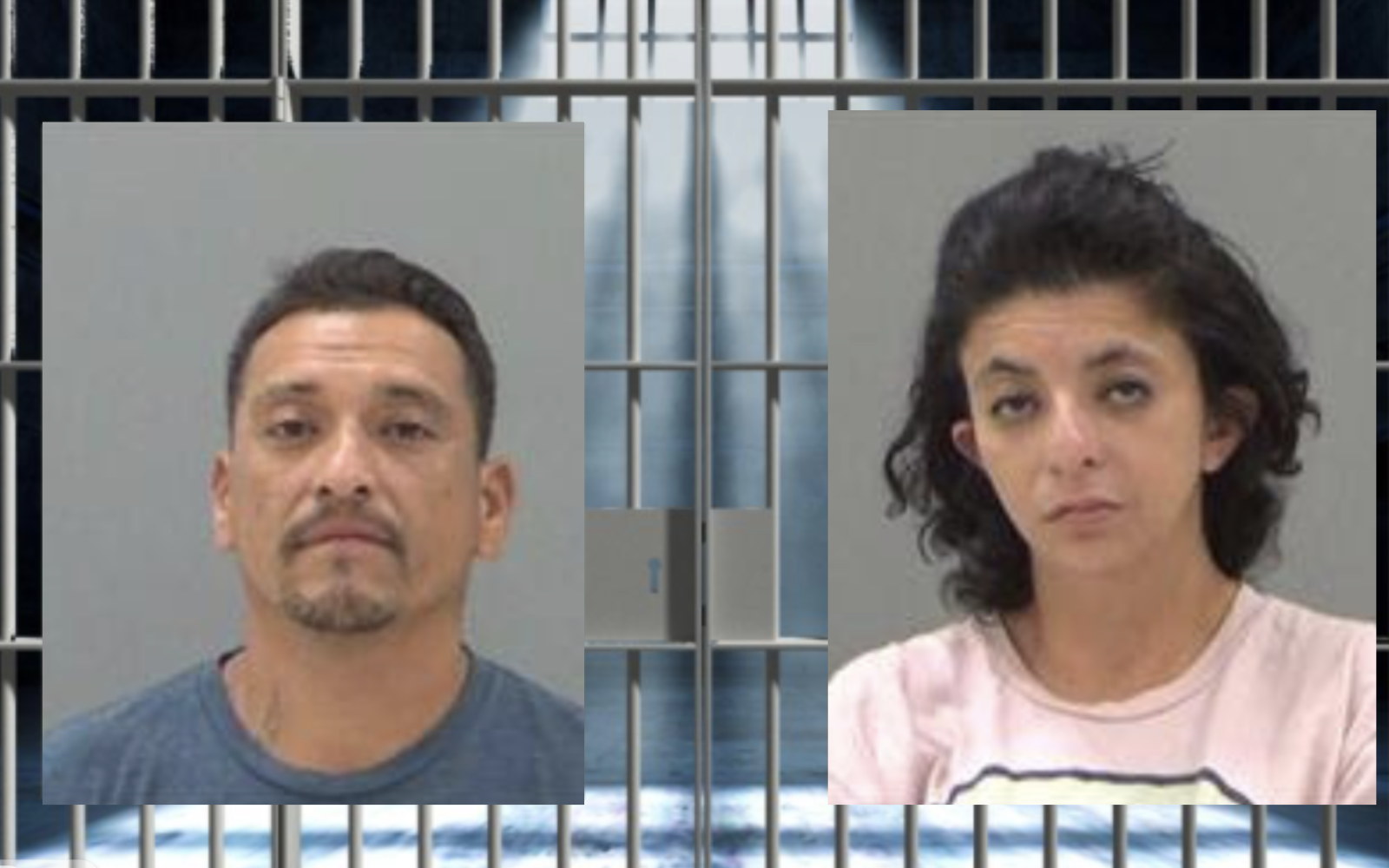 Adam Mendoza (L) Monica Valdez (R)