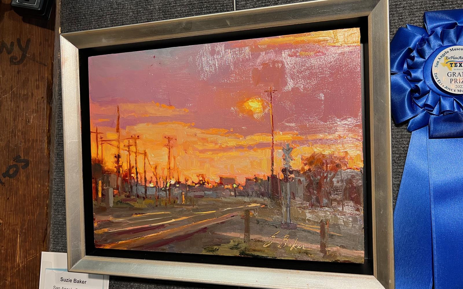 "San Angelo Brilliance" painted by Suzie Baker won the overall competition for 2022.