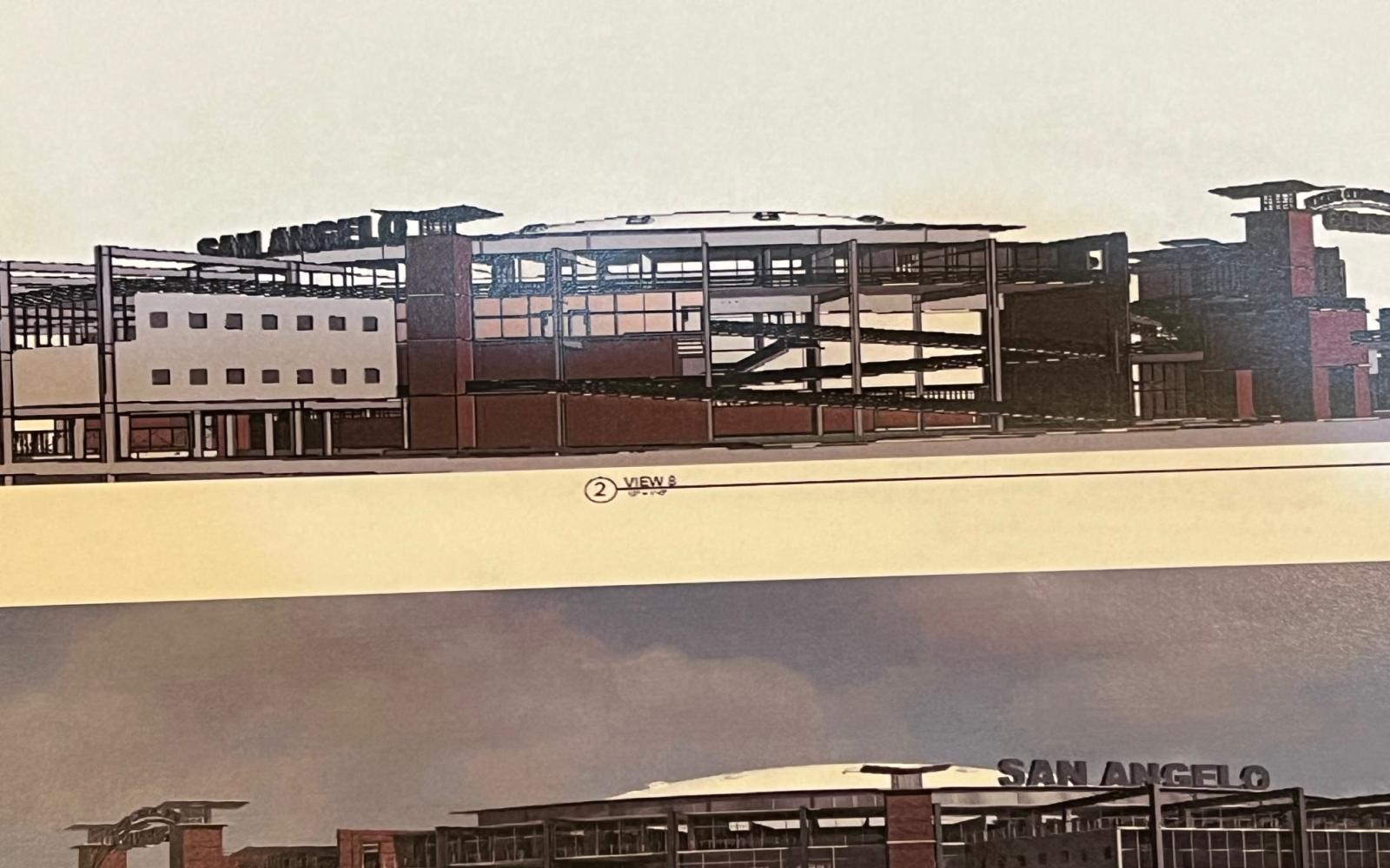 Coliseum Project Side View (Courtesy/SASSR)