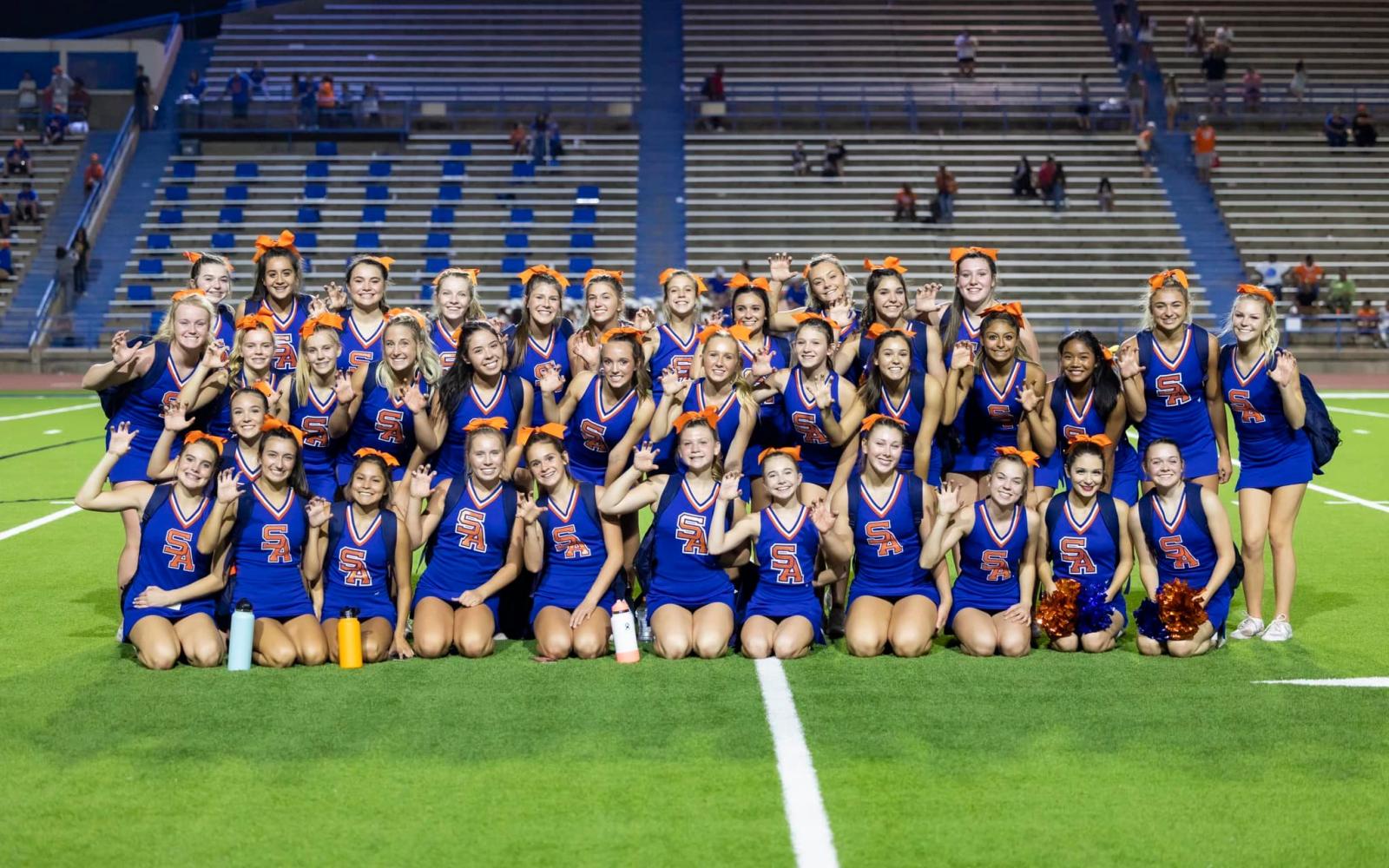 The 2022-2023 San Angelo Central High School Bobcats Cheerleaders