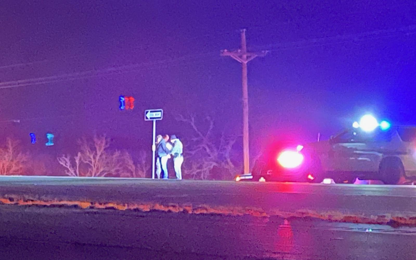 Driver walks away from high speed rollover on US 87