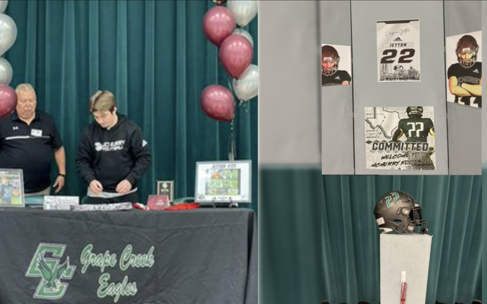 Cougar Jetton Signs with Mcmurry