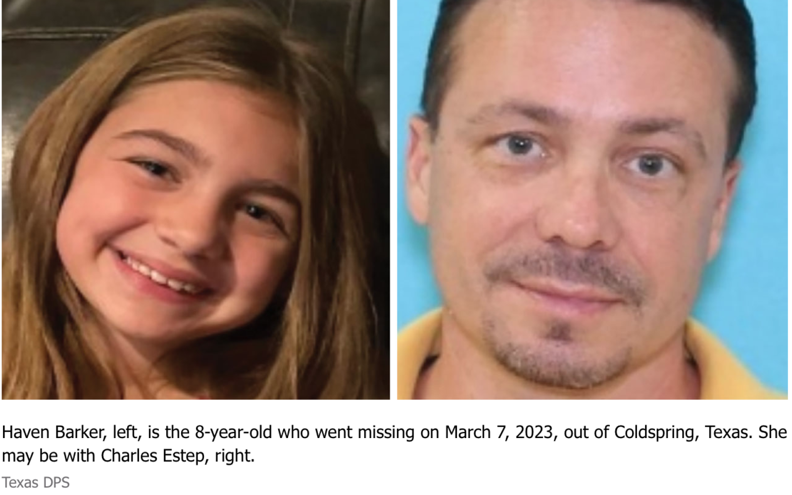 Amber Alert for Haven Barker (Courtesy/DPS)
