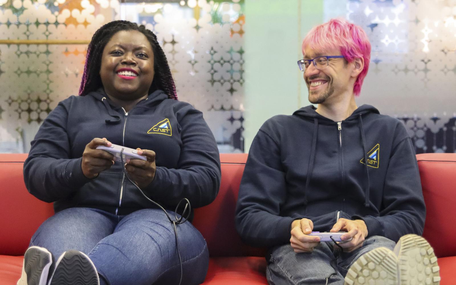 Ashlyn Sparrow, Dr. Patrick Jagoda (Courtesy/ASU)