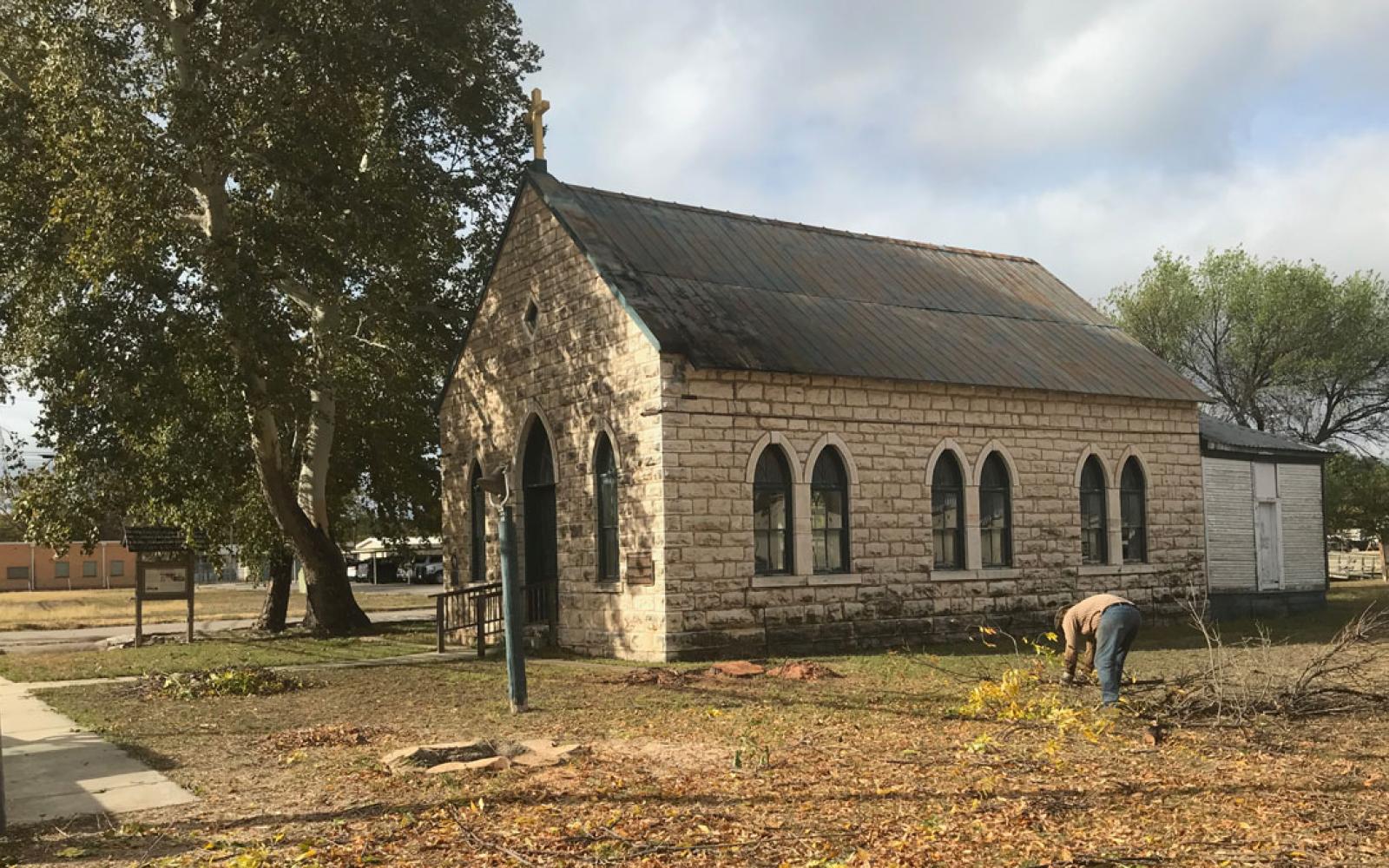 The Menard 1899 church today.