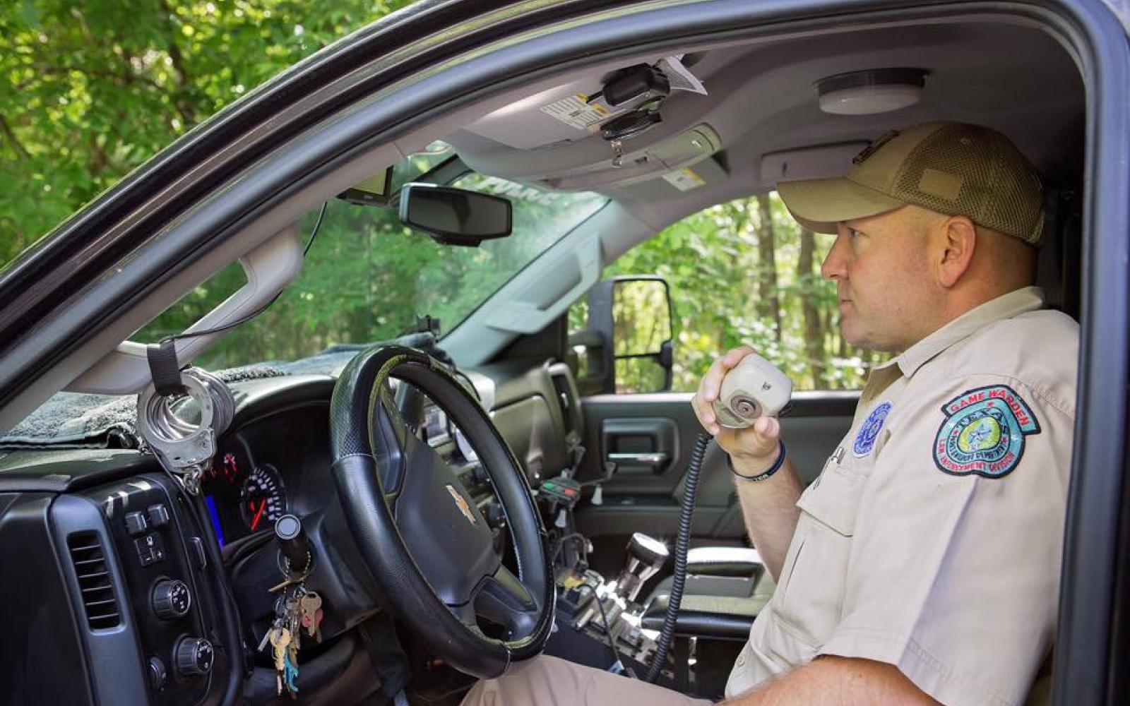 Texas Game Warden Daron Blackerby (Courtesy/TPWD)