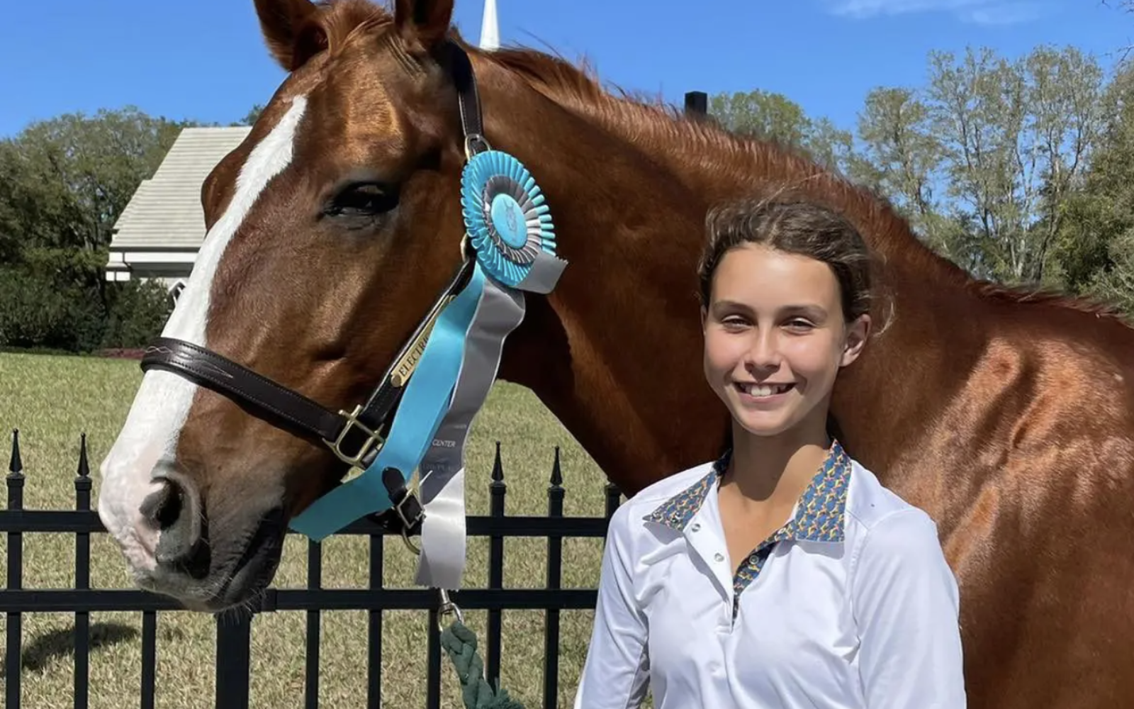 Hannah Serfass and her Horse