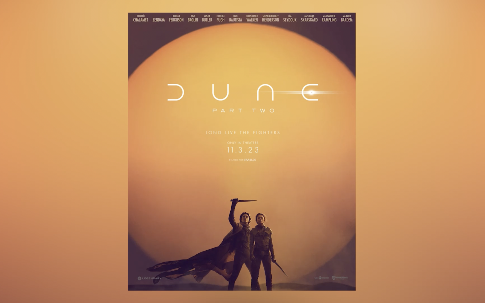 Dune Part Two Poster