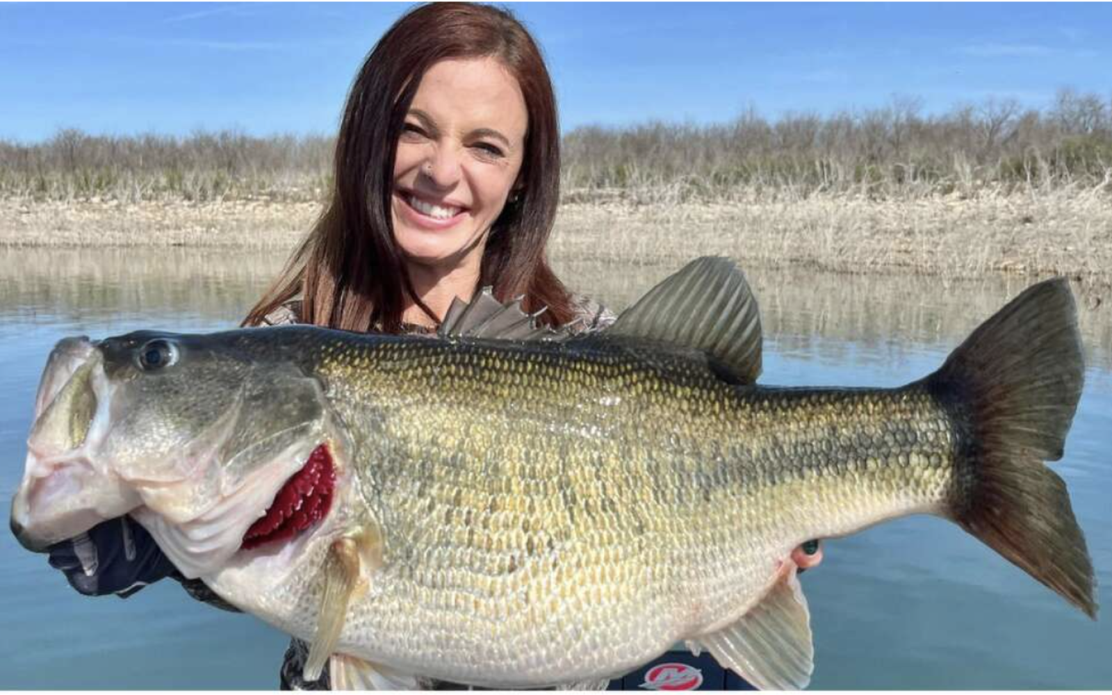 Lea Anne Powell and her World Record Bass