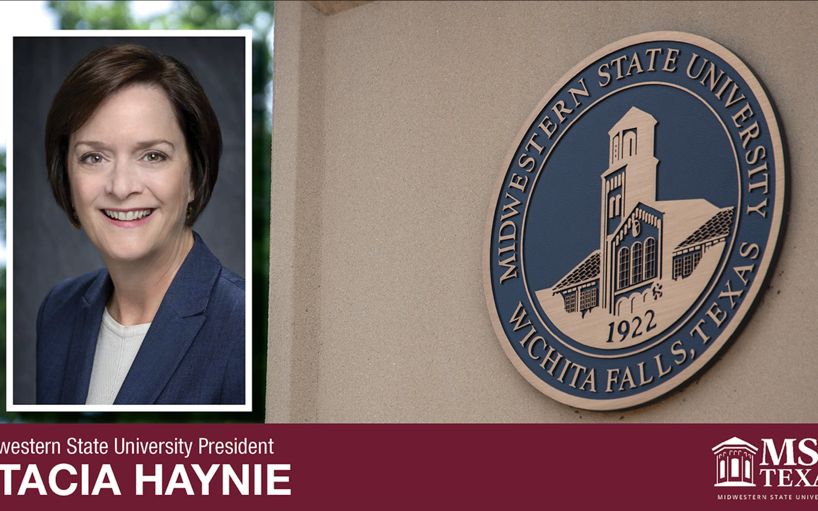 Midwestern State University President Stacia Haynie