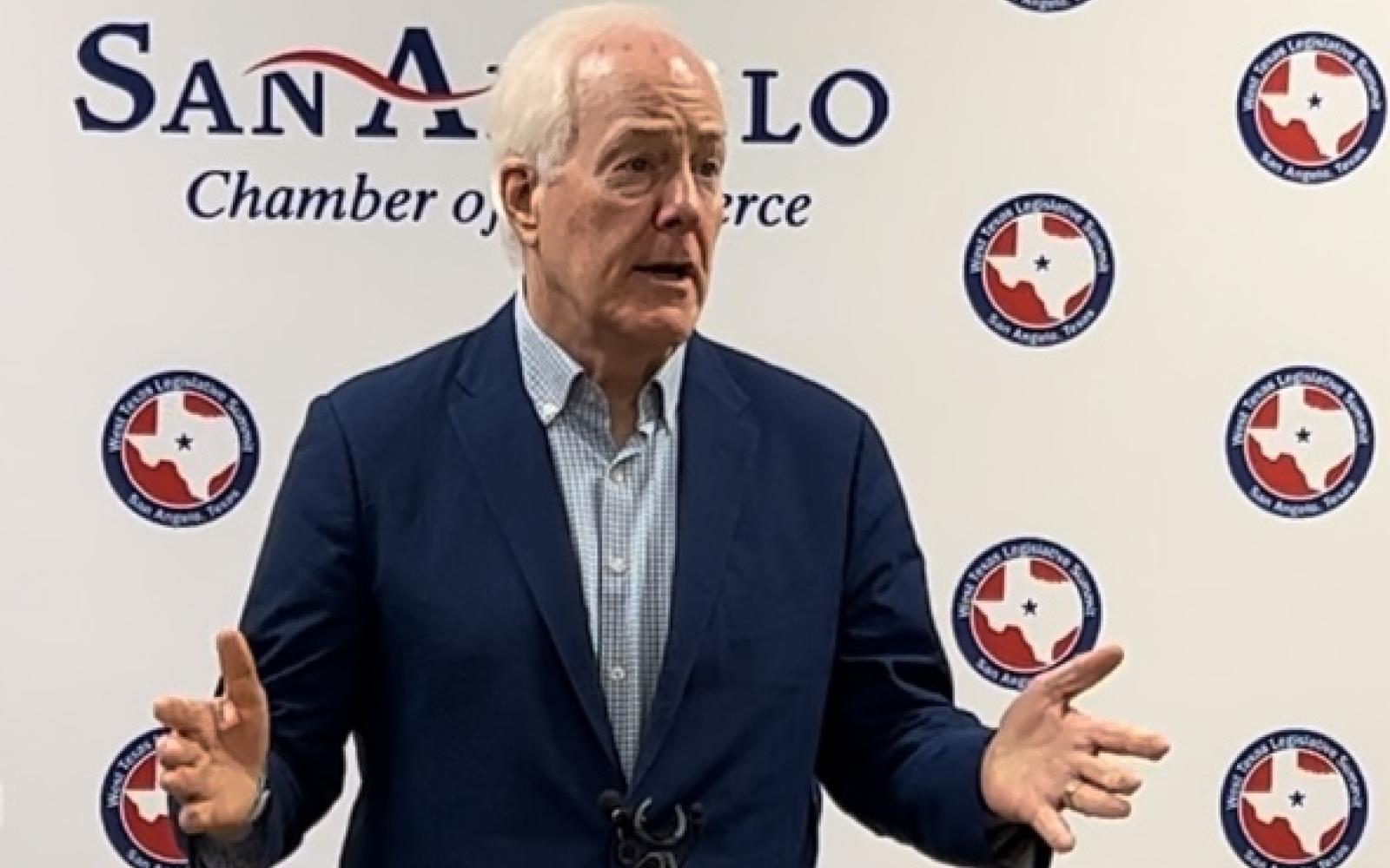 Senator John Cornyn at 2023 WTLS (LIVE! Photo/Yantis Green)