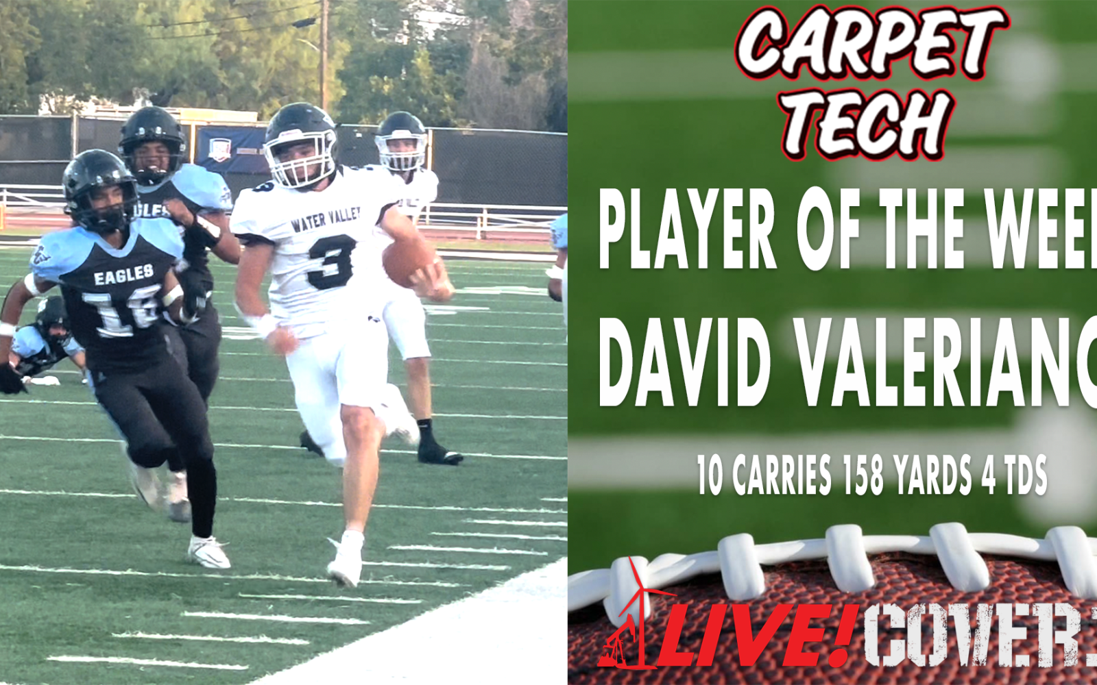 Carpet Tech Player of the Week: David Valeriano