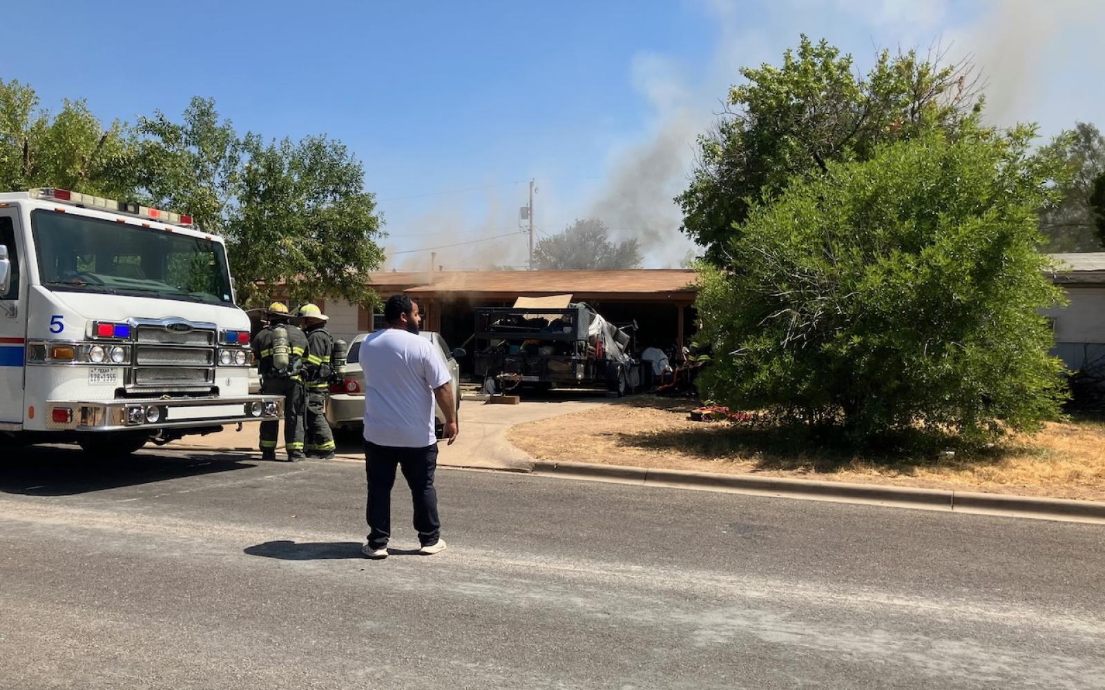 House goes up in flames on Aug 31, 2023