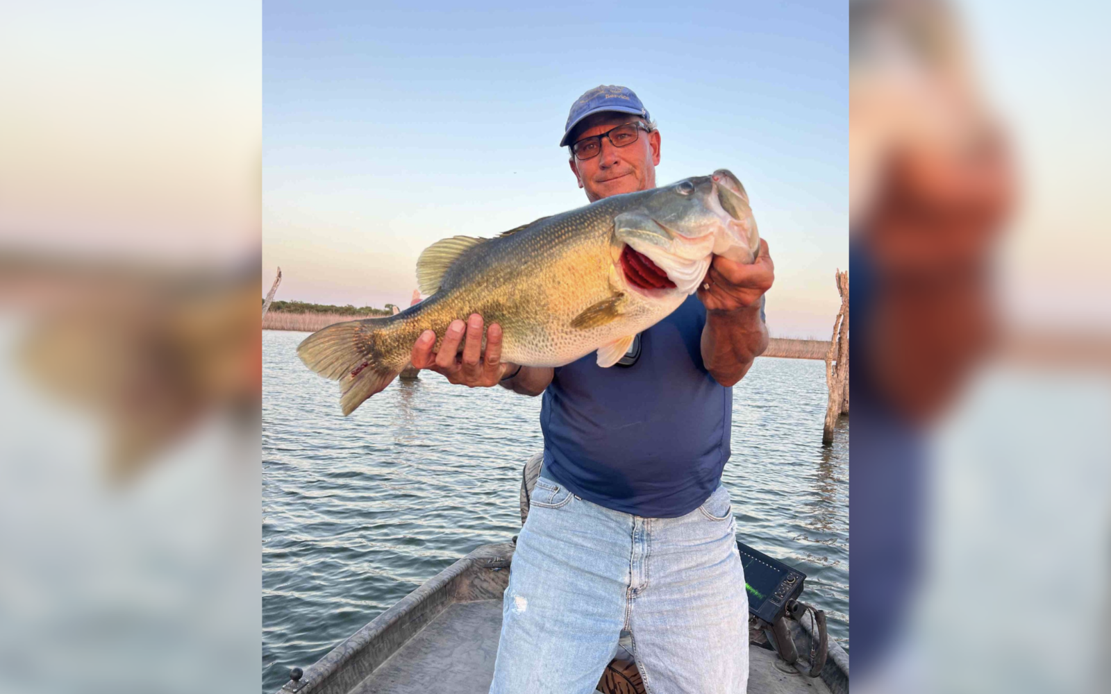 Keith Winters and his fish