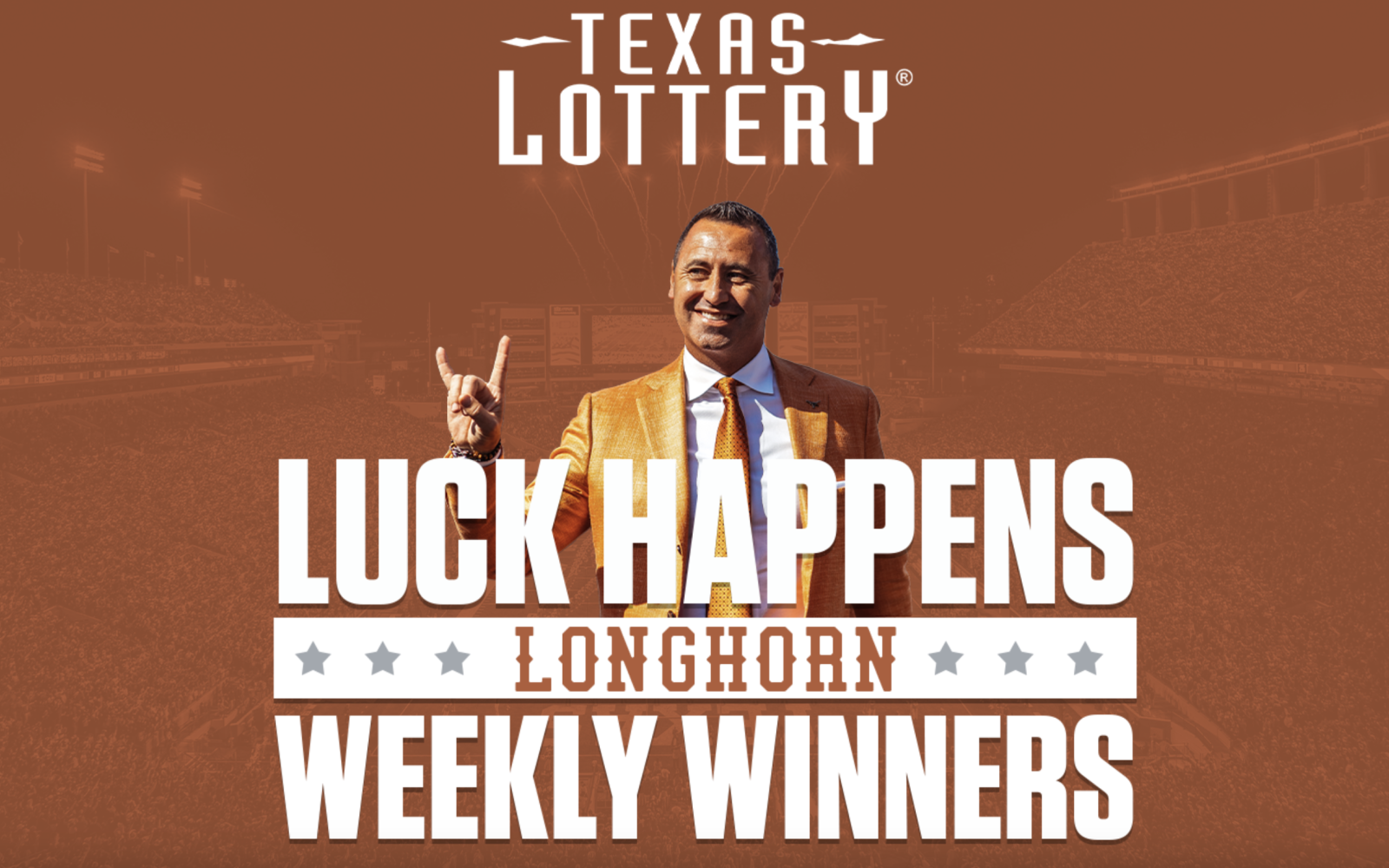 Texas Lottery Luck Happens Longhorns Weekly Winners 
